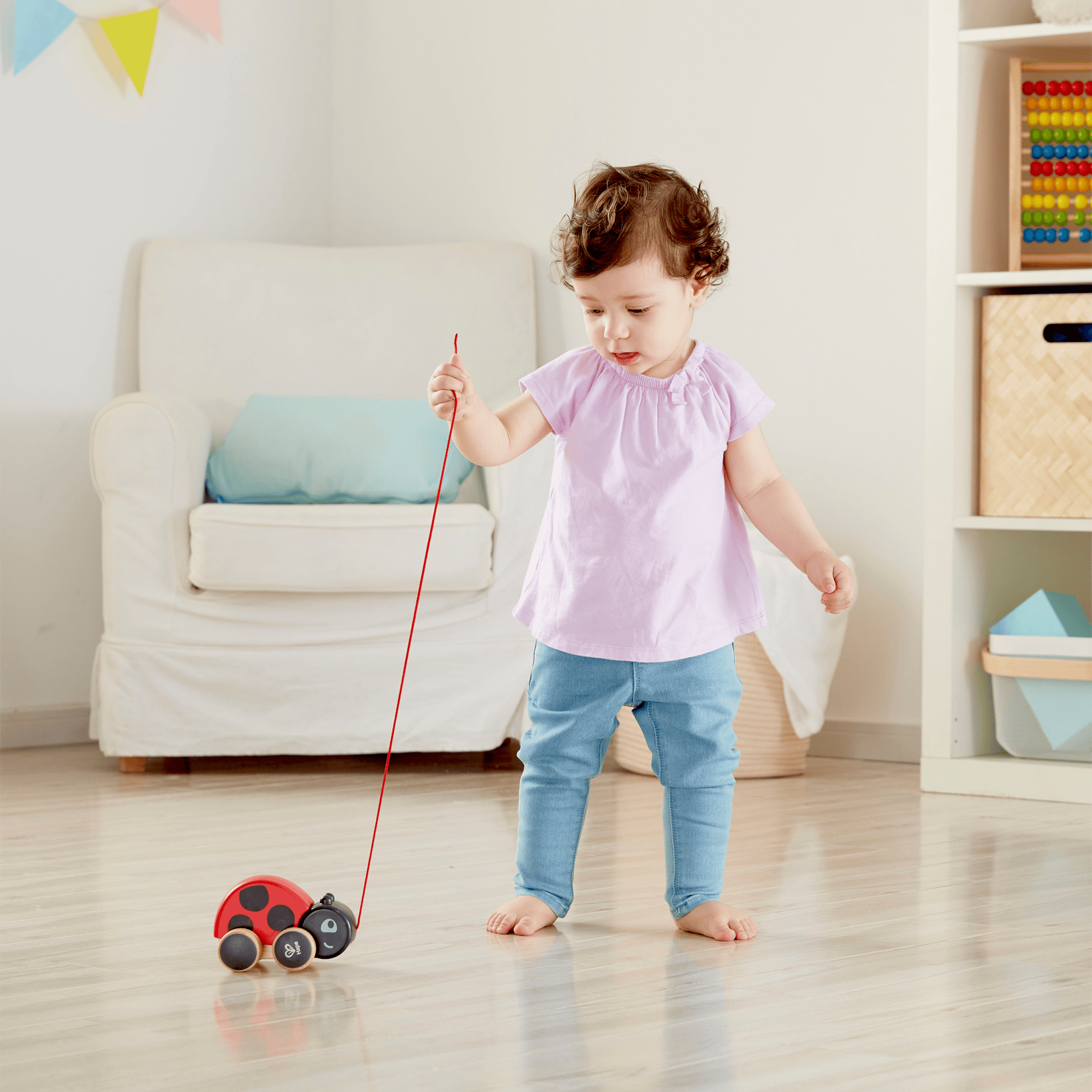 Schiebetiere, Hape, Mehrfarbig – Produktansicht