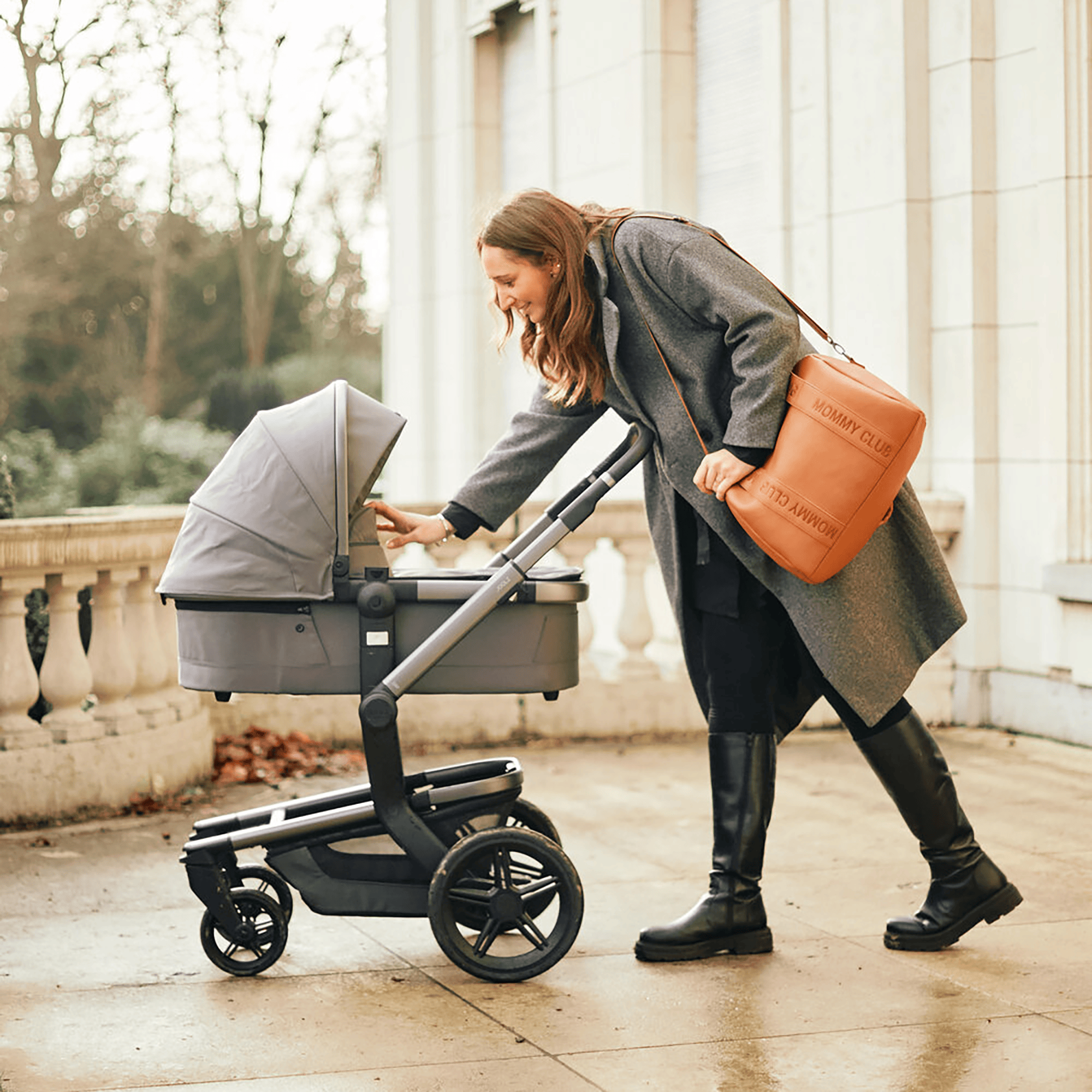 Wickeltaschen, CHILDHOME, Braun – Produktansicht