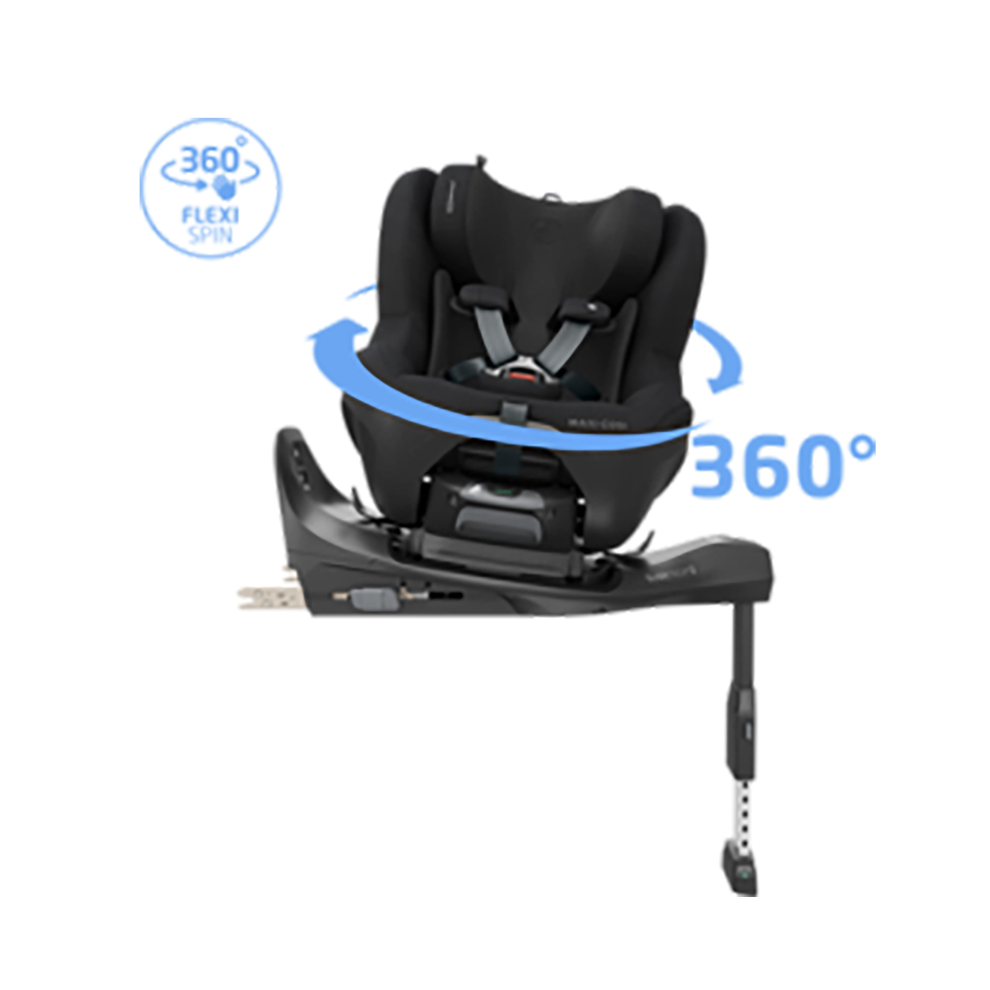 Reboarder 0-18 kg, Gruppe 0+/1, MAXI-COSI Premium, Schwarz – Produktansicht