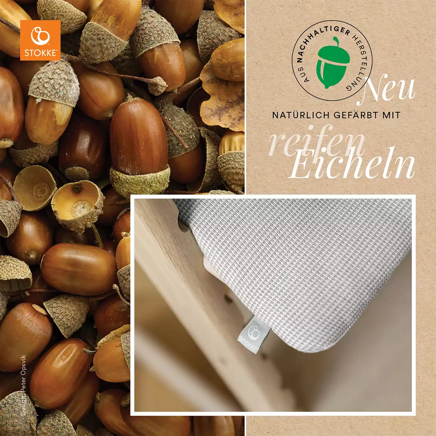 Hochstuhl Zubehör, STOKKE, Grau – Produktansicht