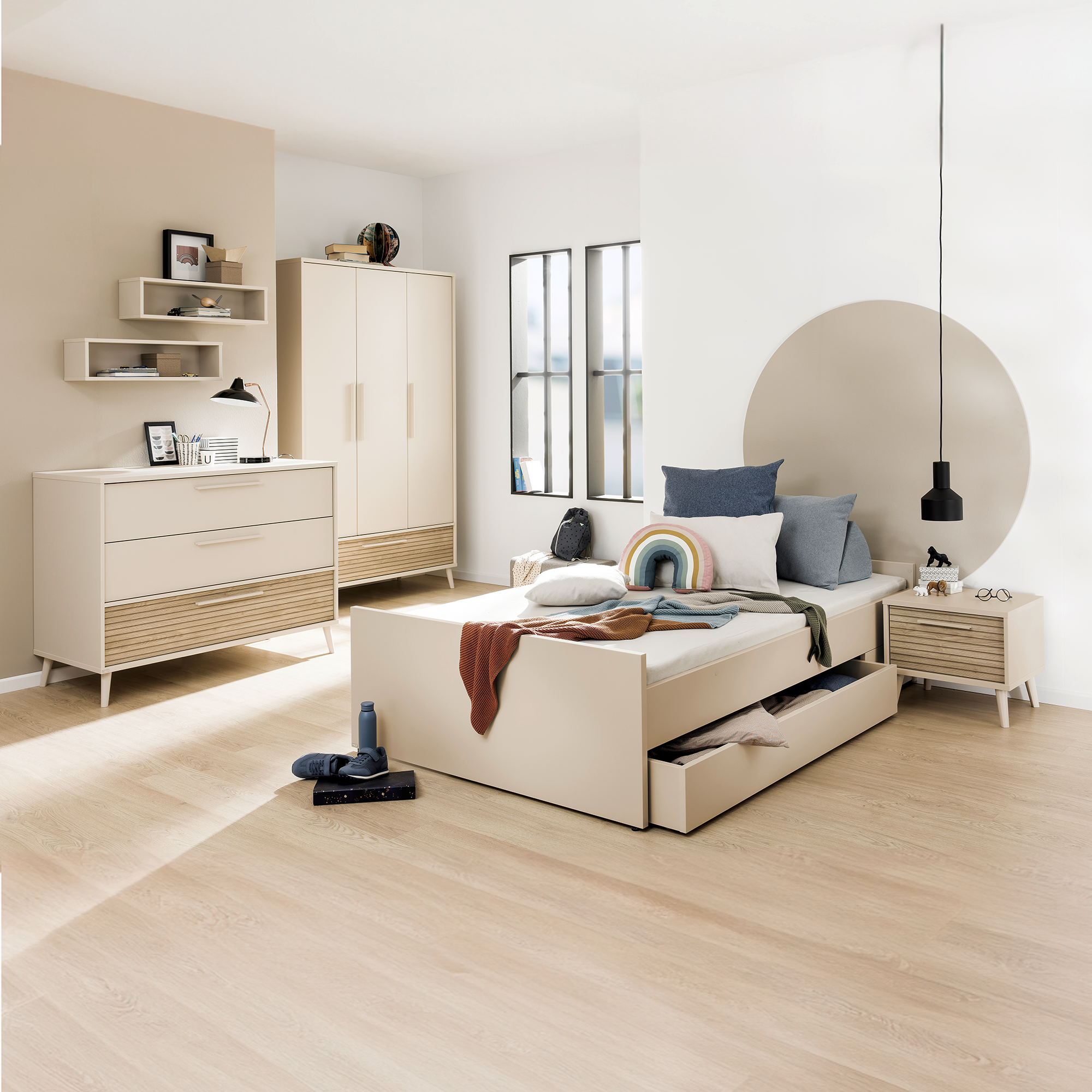 Bodenbetten, PAIDI, Weiß – Produktansicht