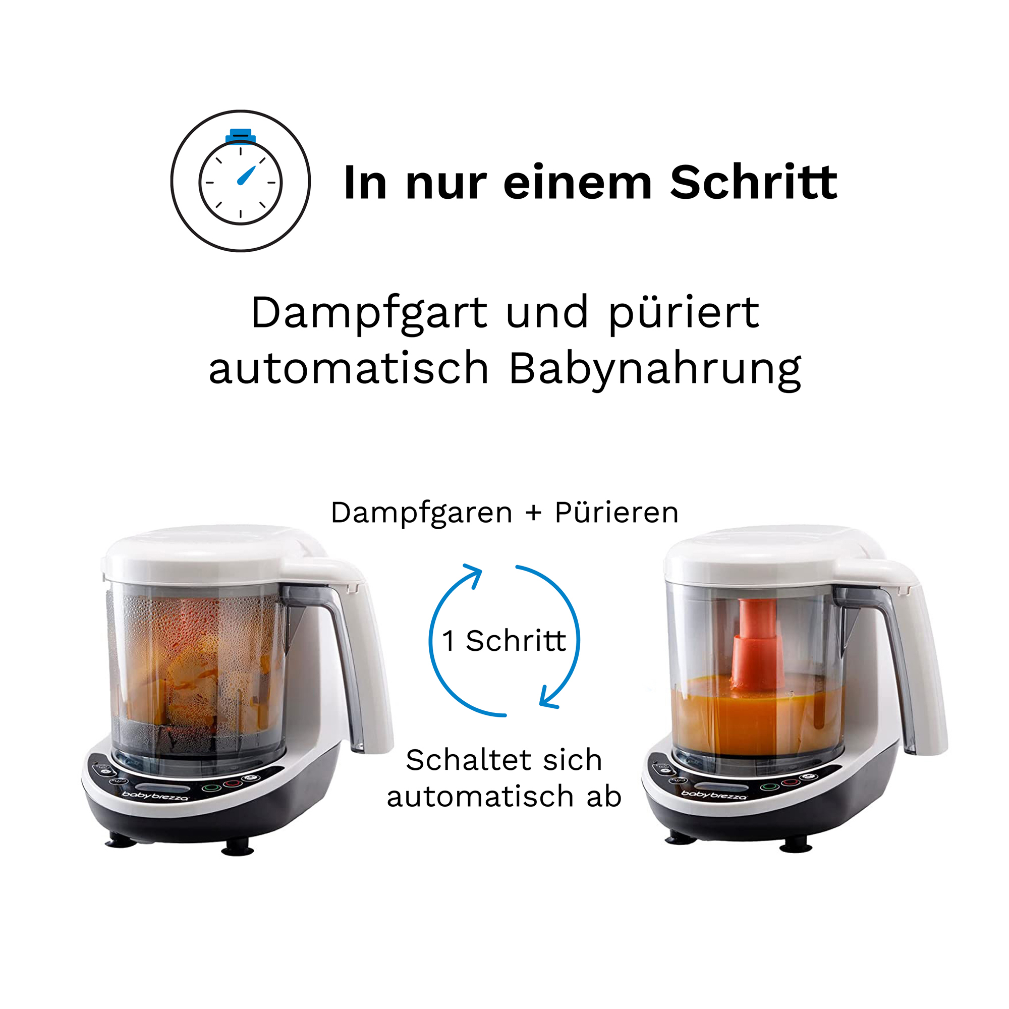 Babykostwärmer, babybrezza, Weiß – Produktansicht