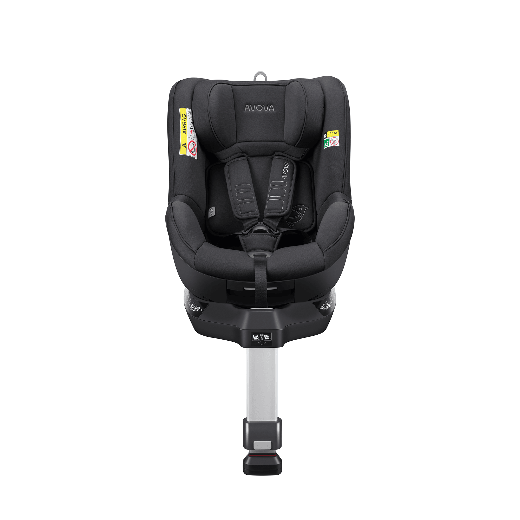 Reboarder 0-18 kg, Gruppe 0+/1, AVOVA, Grau – Produktansicht