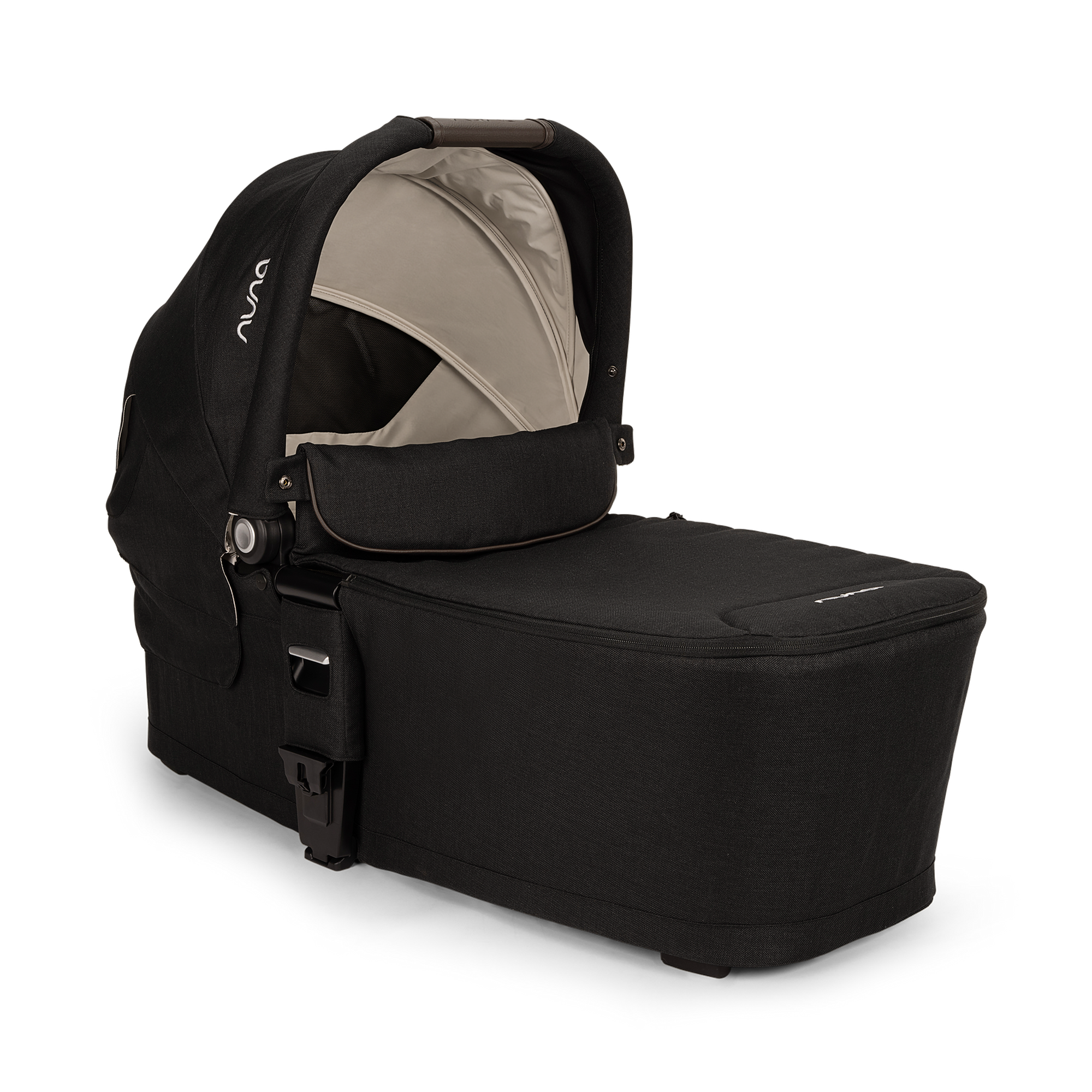 Kombi-Kinderwagen, nuna, Schwarz – Produktansicht