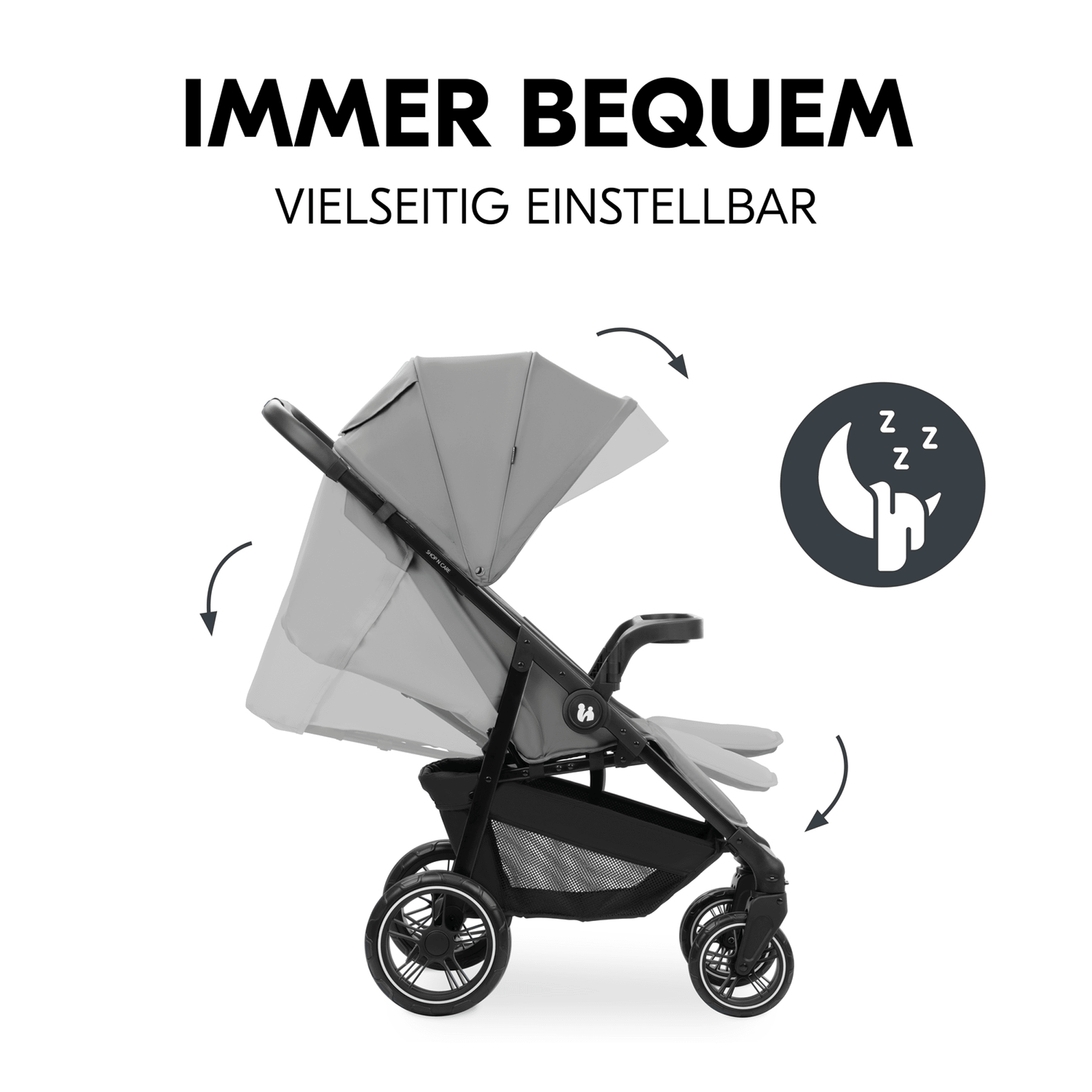 Buggys, hauck, Grau – Produktansicht
