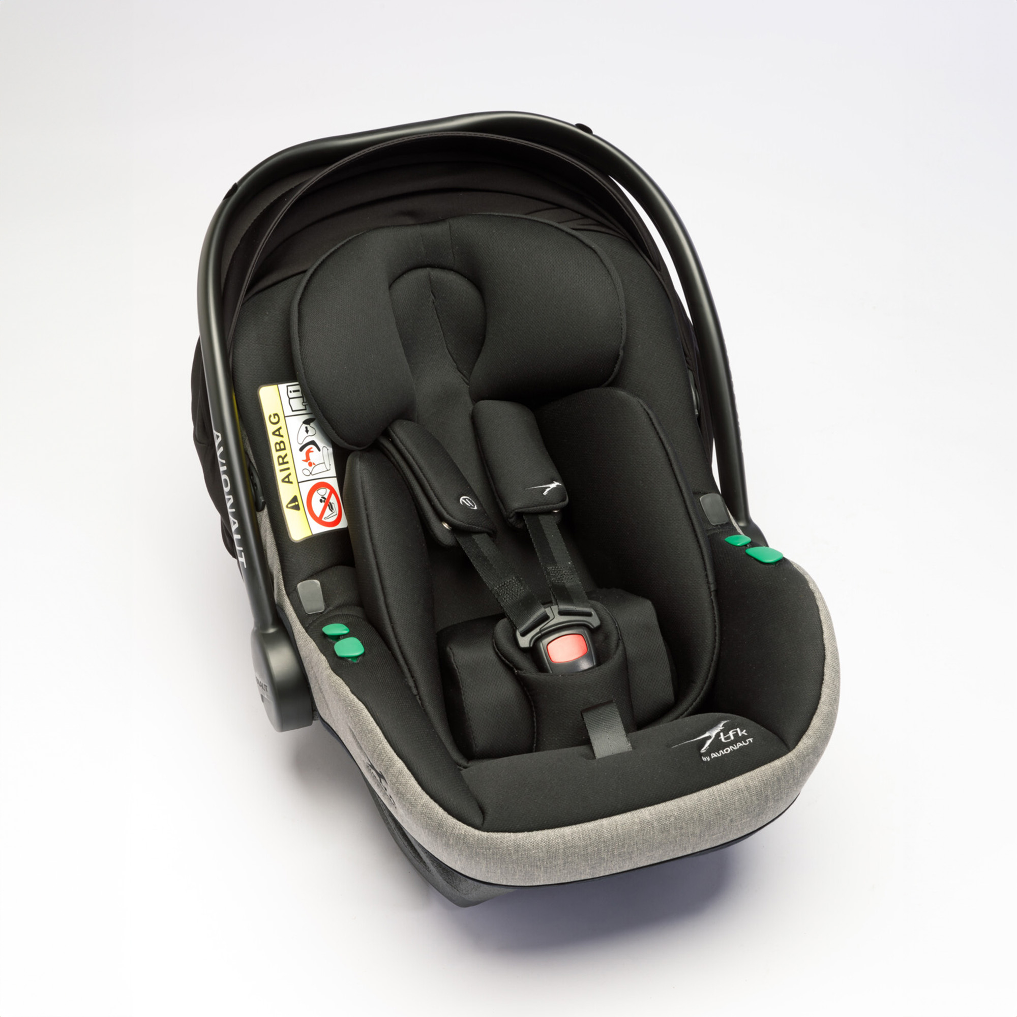 Babyschalen 0-13 kg, Gruppe 0+, tfk, Grau – Produktansicht