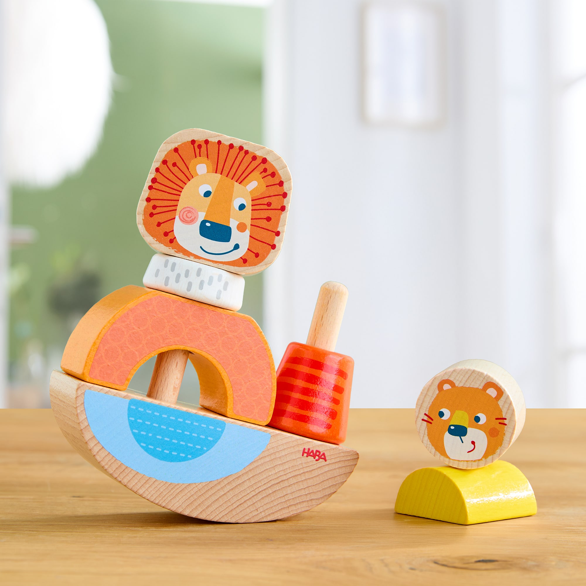 Steckspielzeug, HABA, Orange – Produktansicht