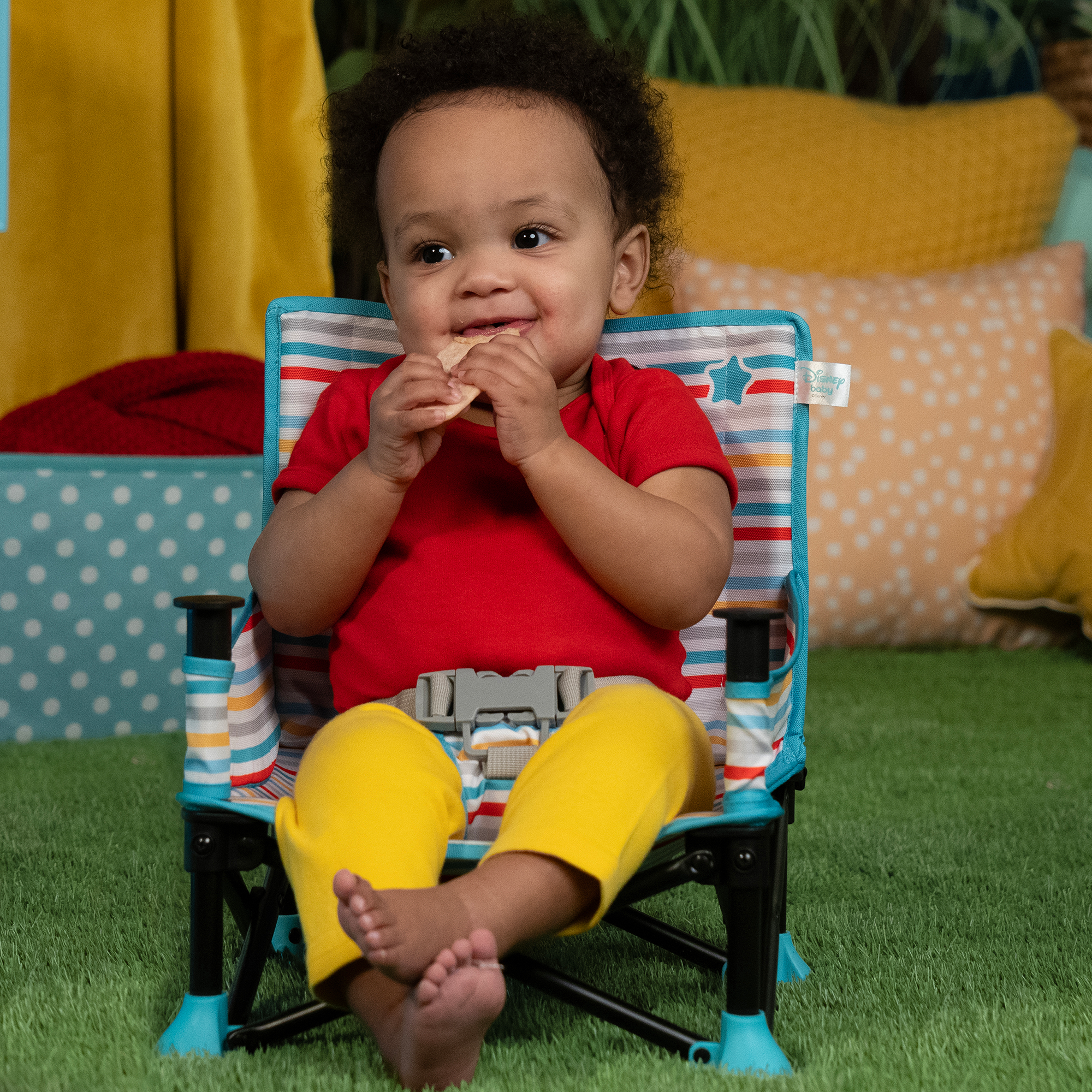 Reisehochstühle, BrightStarts, Blau – Produktansicht