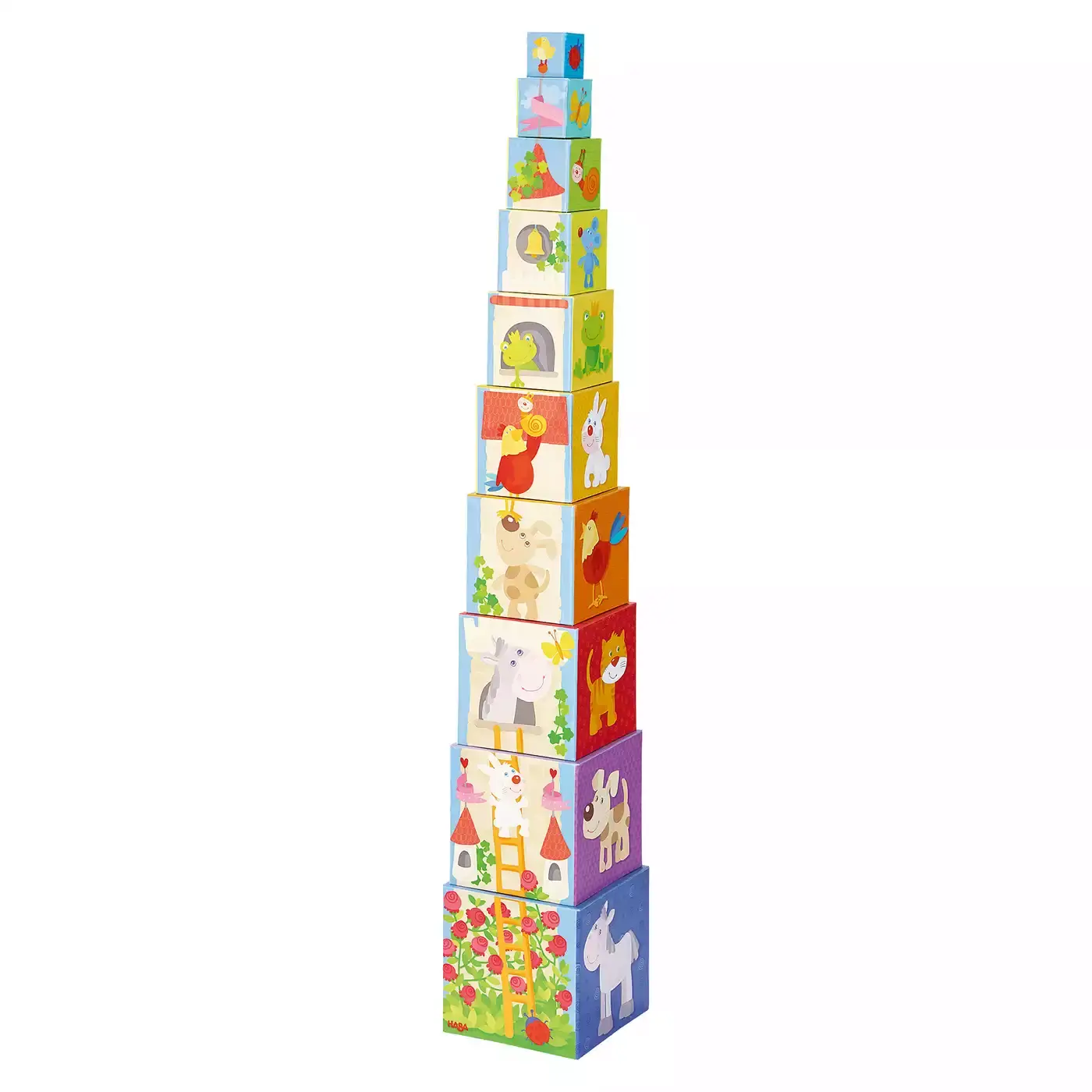 Stapelwürfel - Rapunzel HABA mehrfarbig Mehrfarbig 2000568952504 1