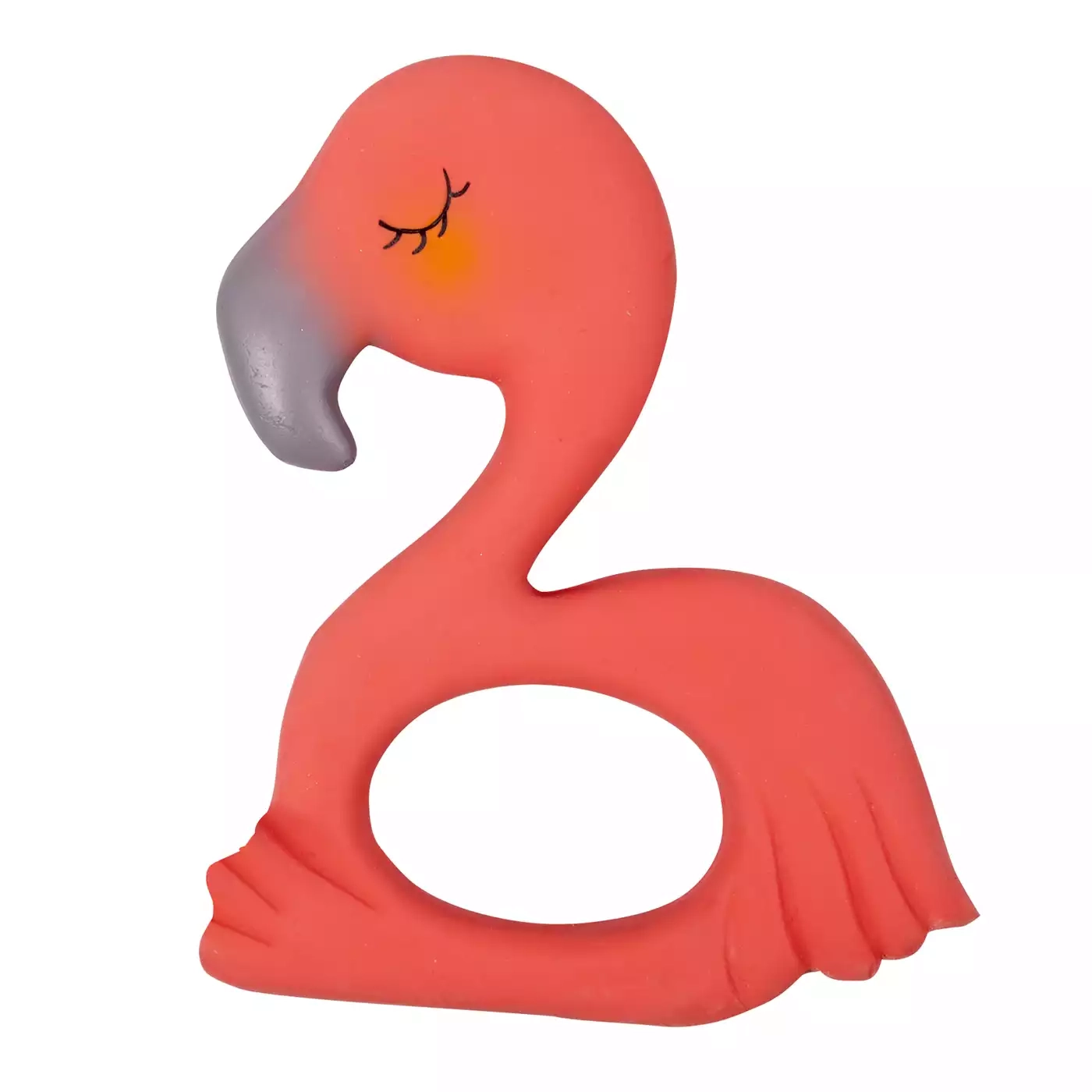 Beißring aus Naturkautschuk Flamingo Frieda DIE SPIEGELBURG 2000579577901 3