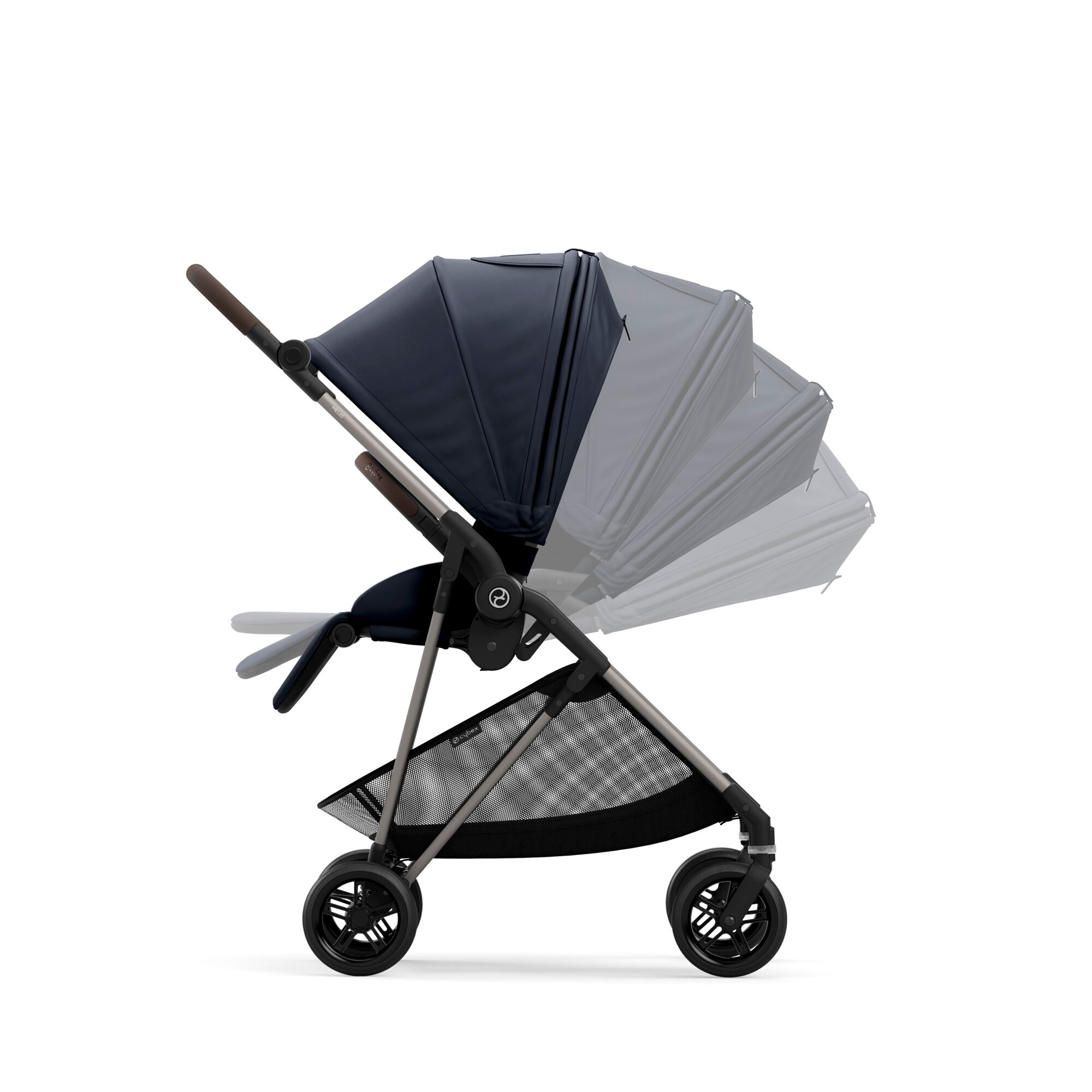 Kombi-Kinderwagen, cybex, Blau – Produktansicht