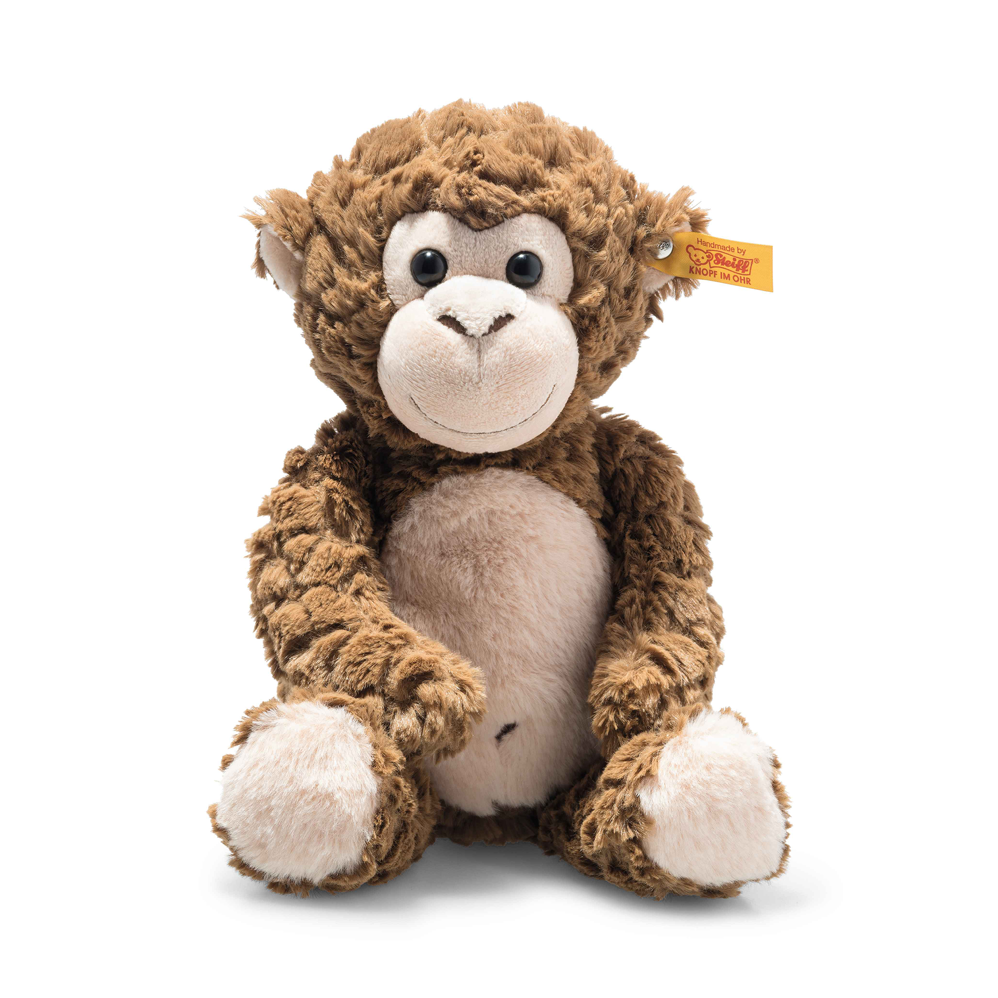 Kuscheltiere, Steiff, Braun – Besonderheit: Affe zum Kuscheln und Spielen