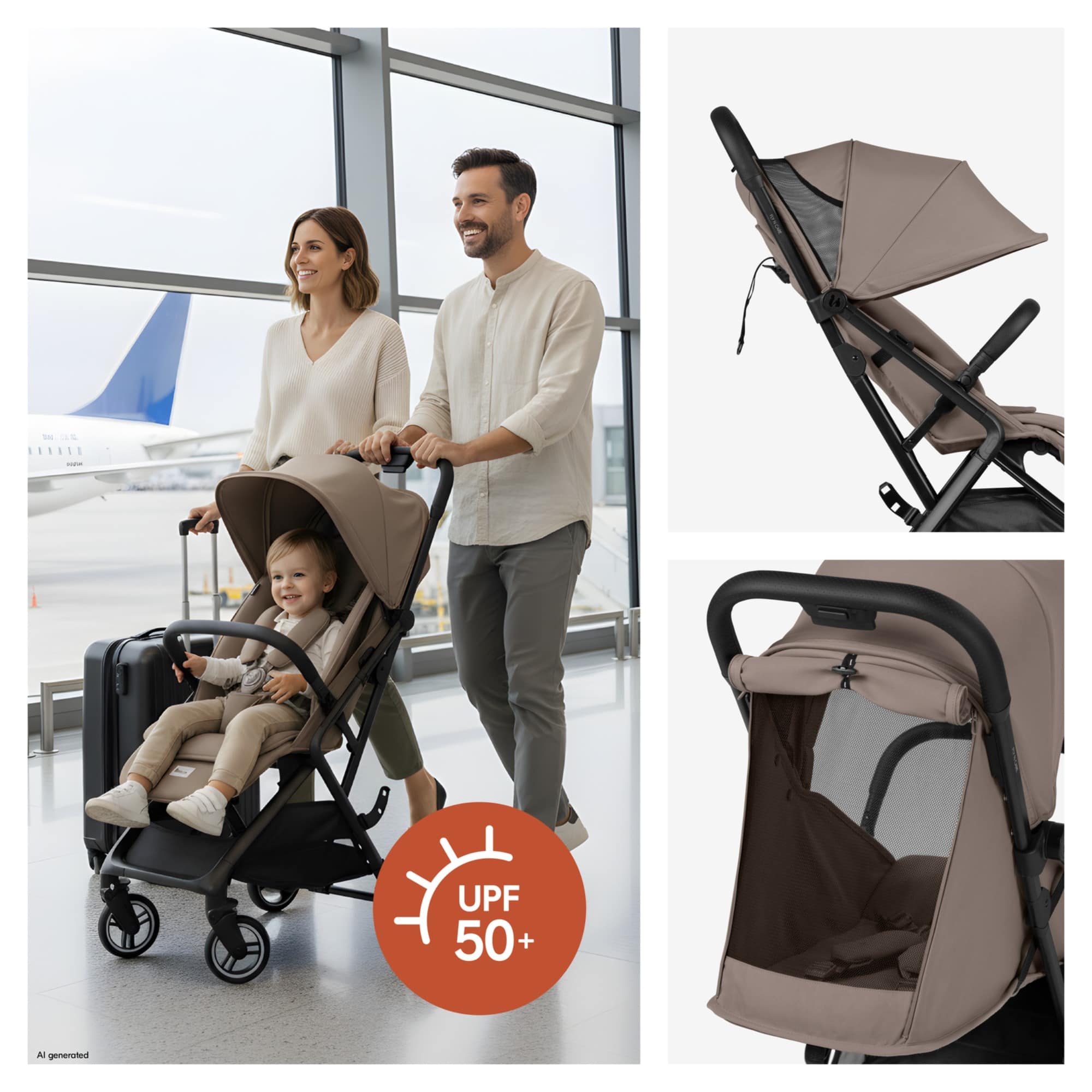 Reisebuggys, hauck, Braun – Produktansicht