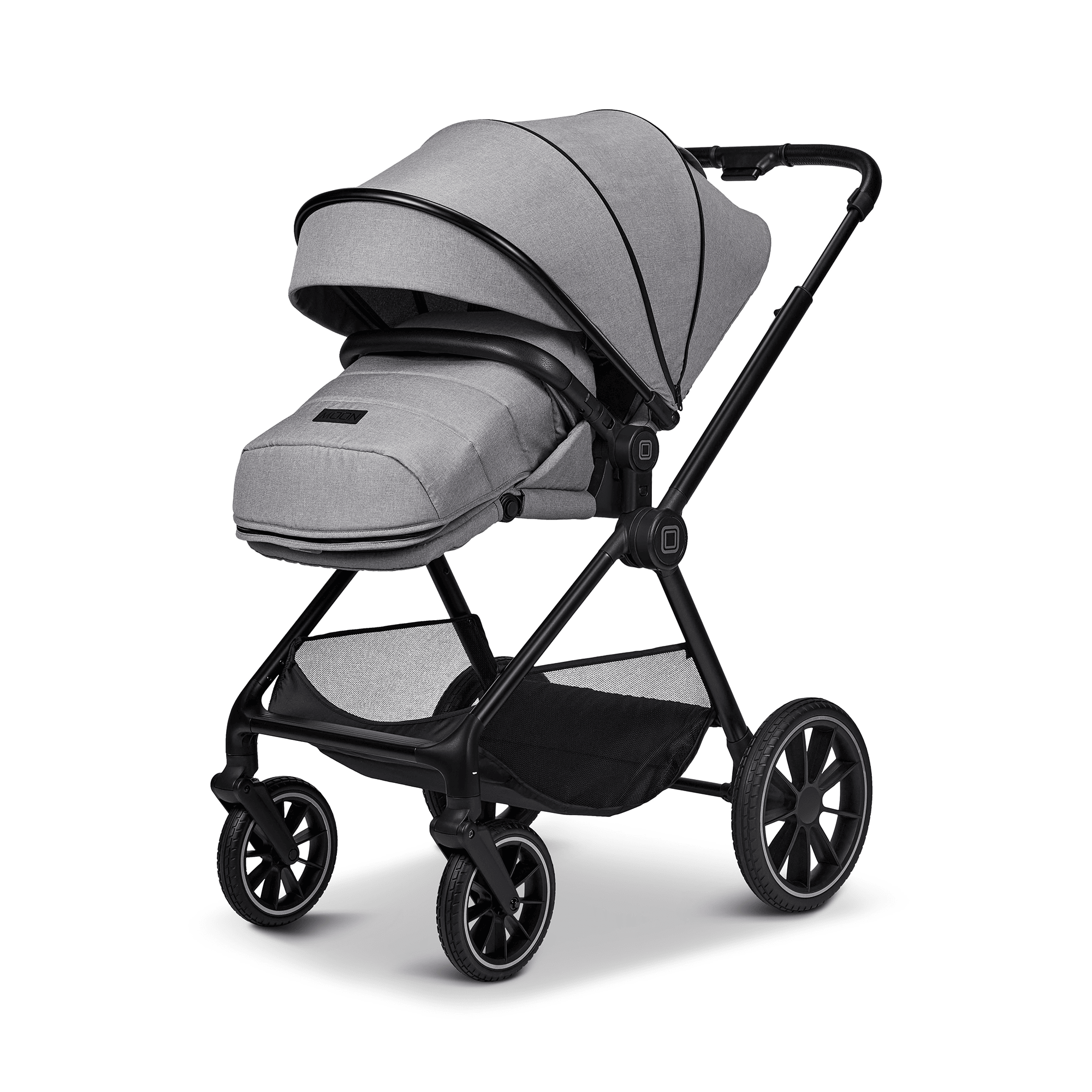Moon Clicc Kinderwagen, MOON, Grau – Produktansicht