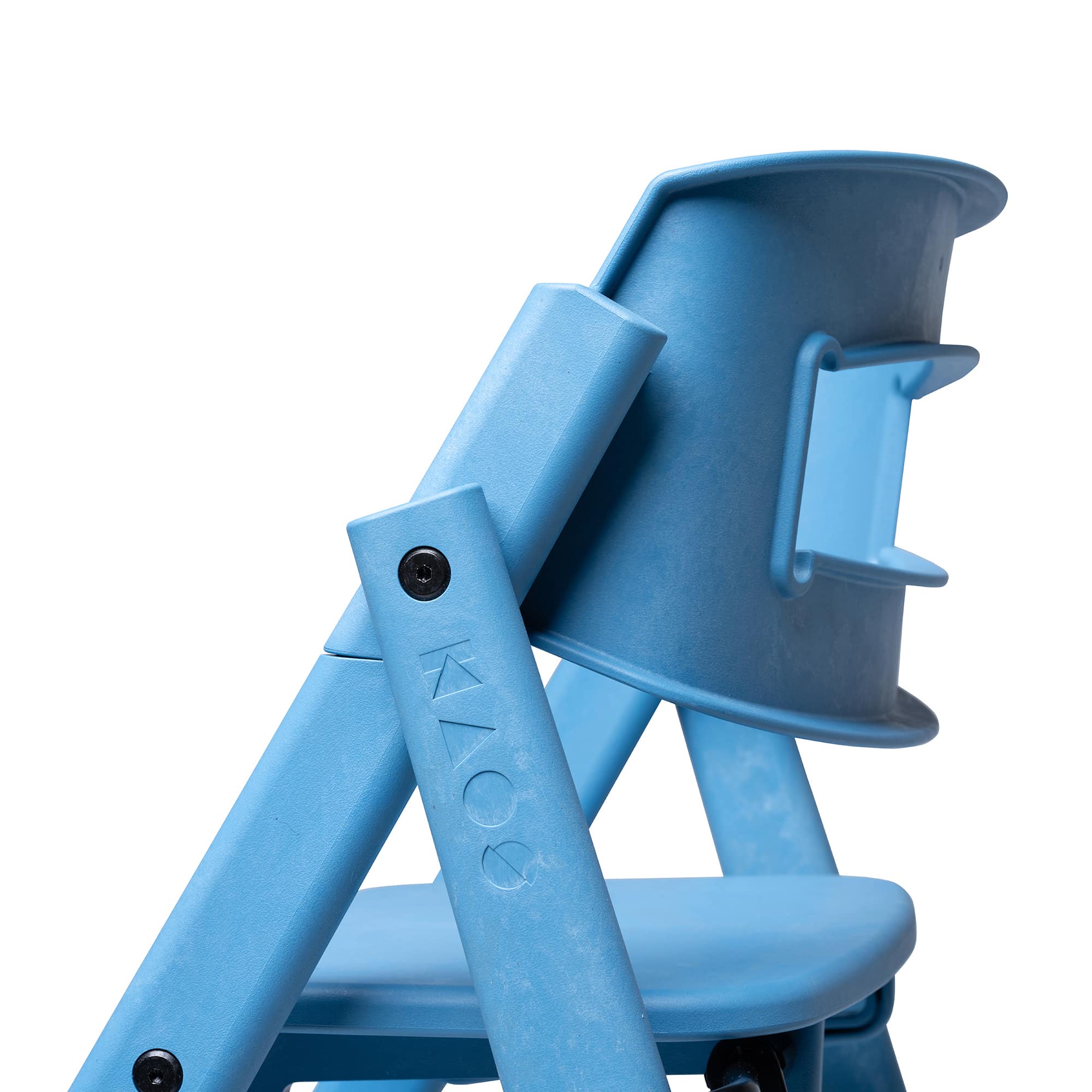 Klapphochstühle, KAOS, Blau – Produktansicht