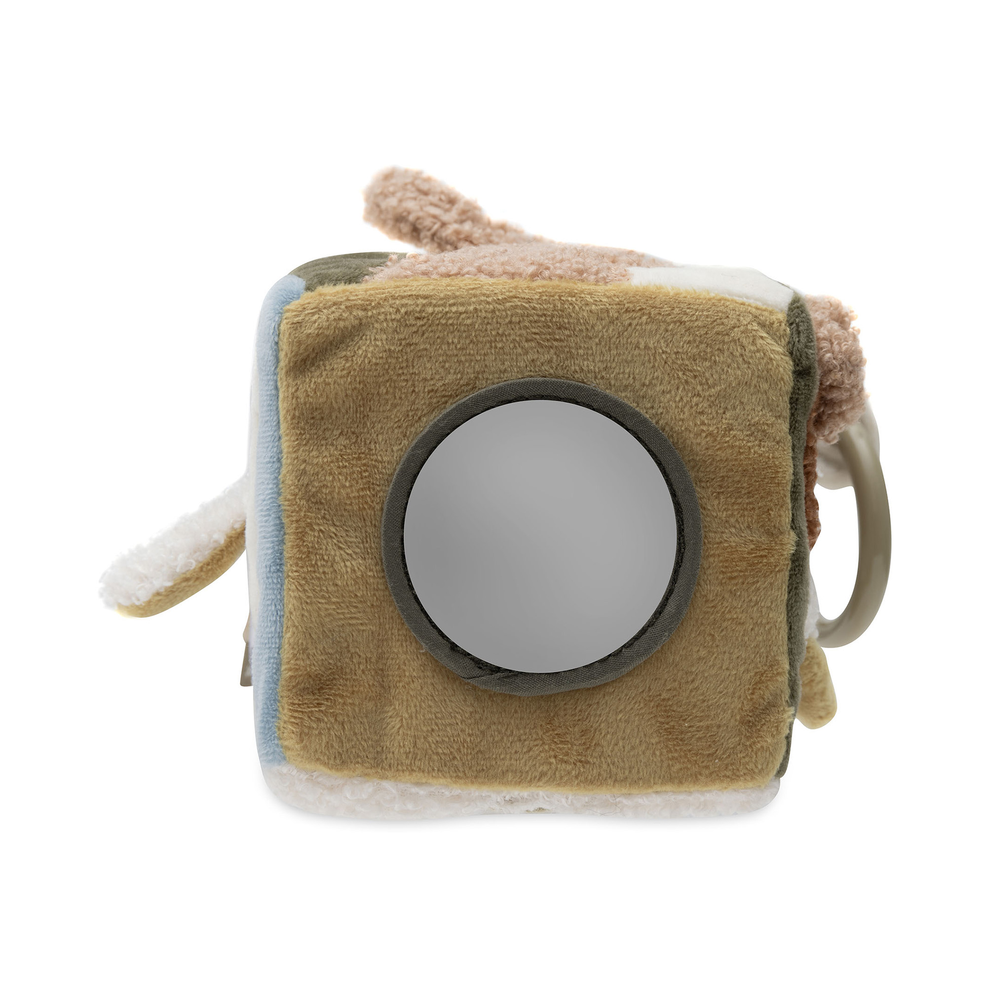 Interaktives Spielzeug, jollein, Beige – Besonderheit: mit unterschiedlichen Figuren wie einer Katze, einem Hund und einer Eule