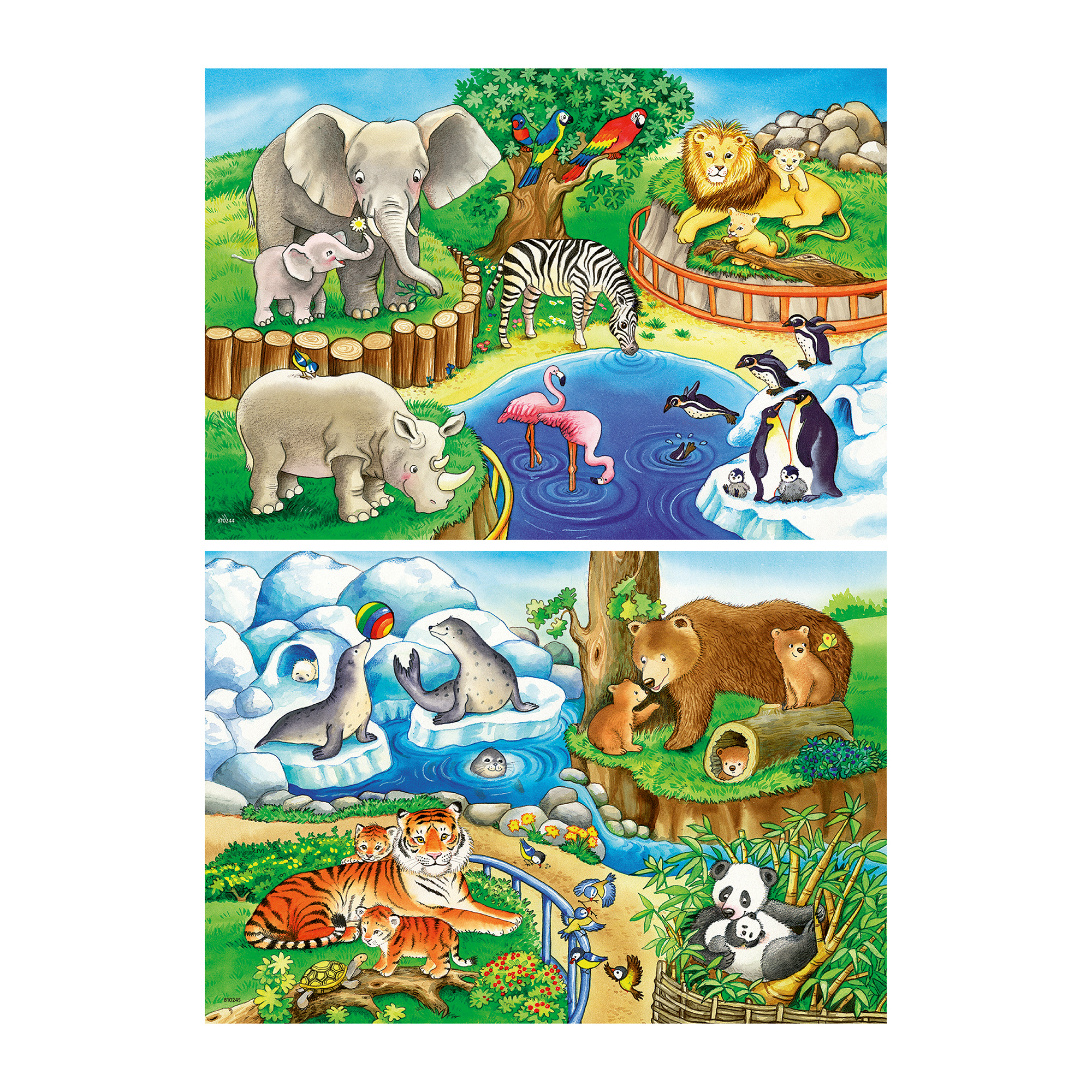 Puzzle, Ravensburger – Besonderheit: 2 verschiedene Motive