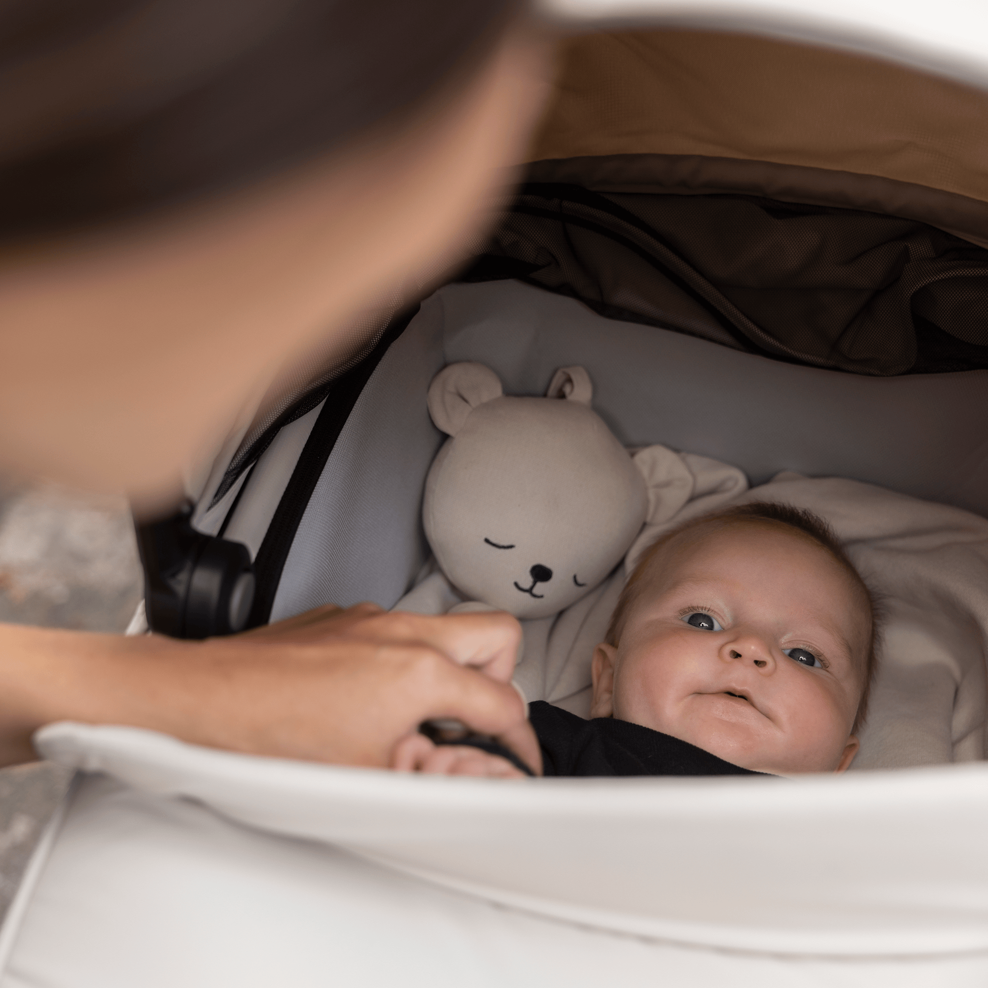 Kombi-Kinderwagen, THULE, Beige – Produktansicht