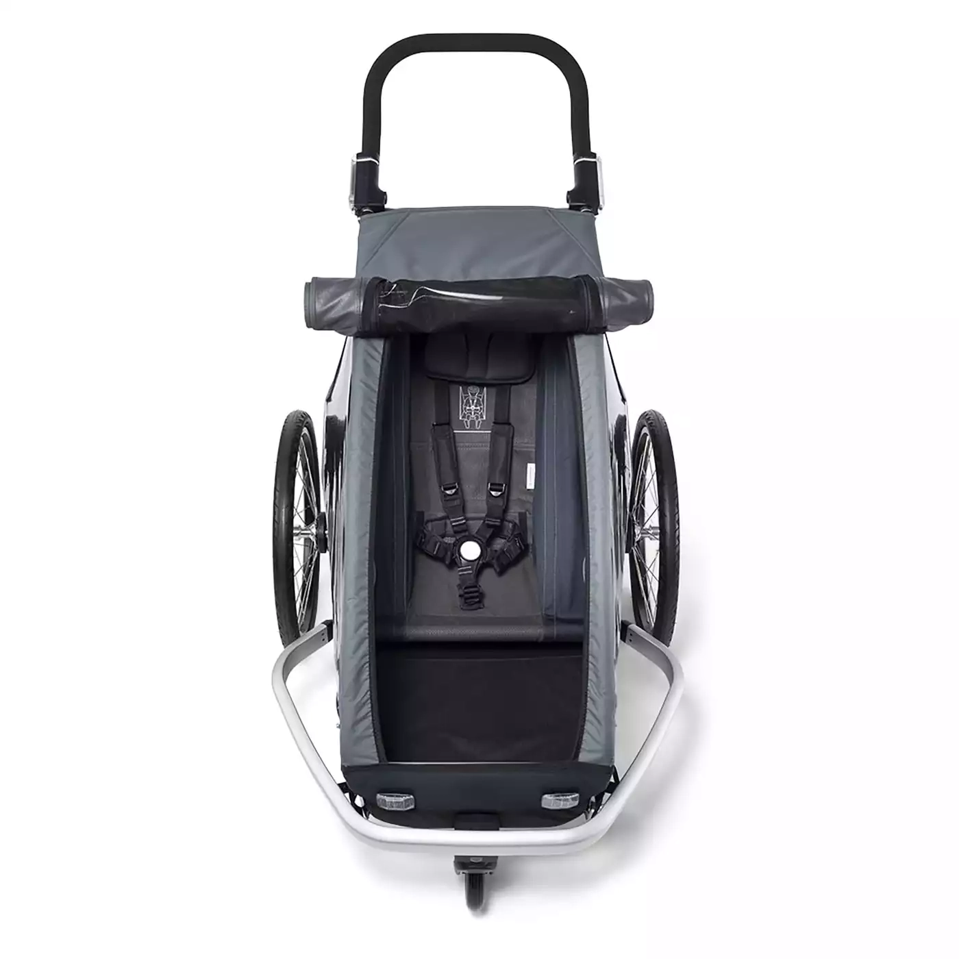 Fahrradanhänger, Croozer, Blau – Produktansicht