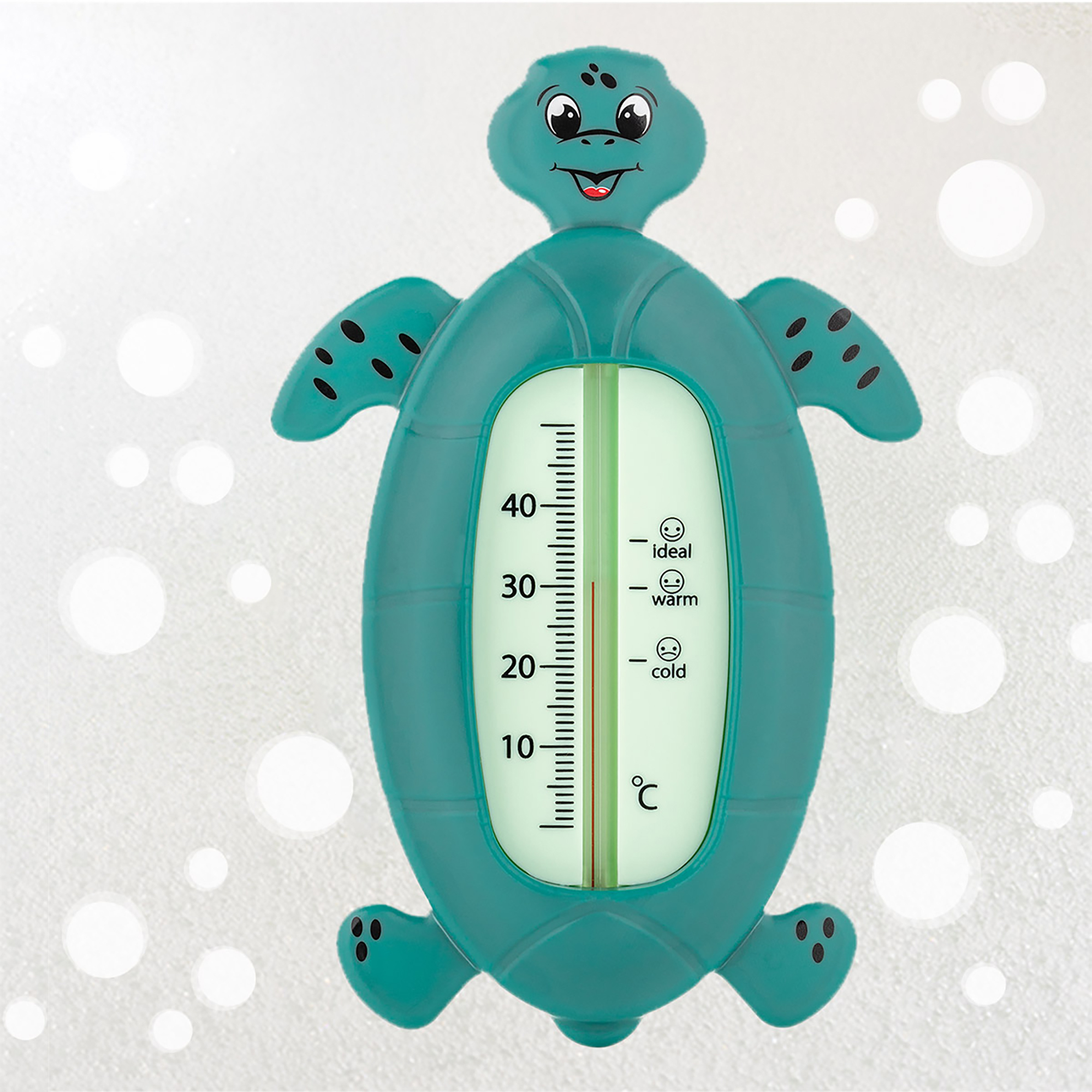 Badethermometer, reer, Grün – Besonderheit: quecksilberfrei und BPA-frei