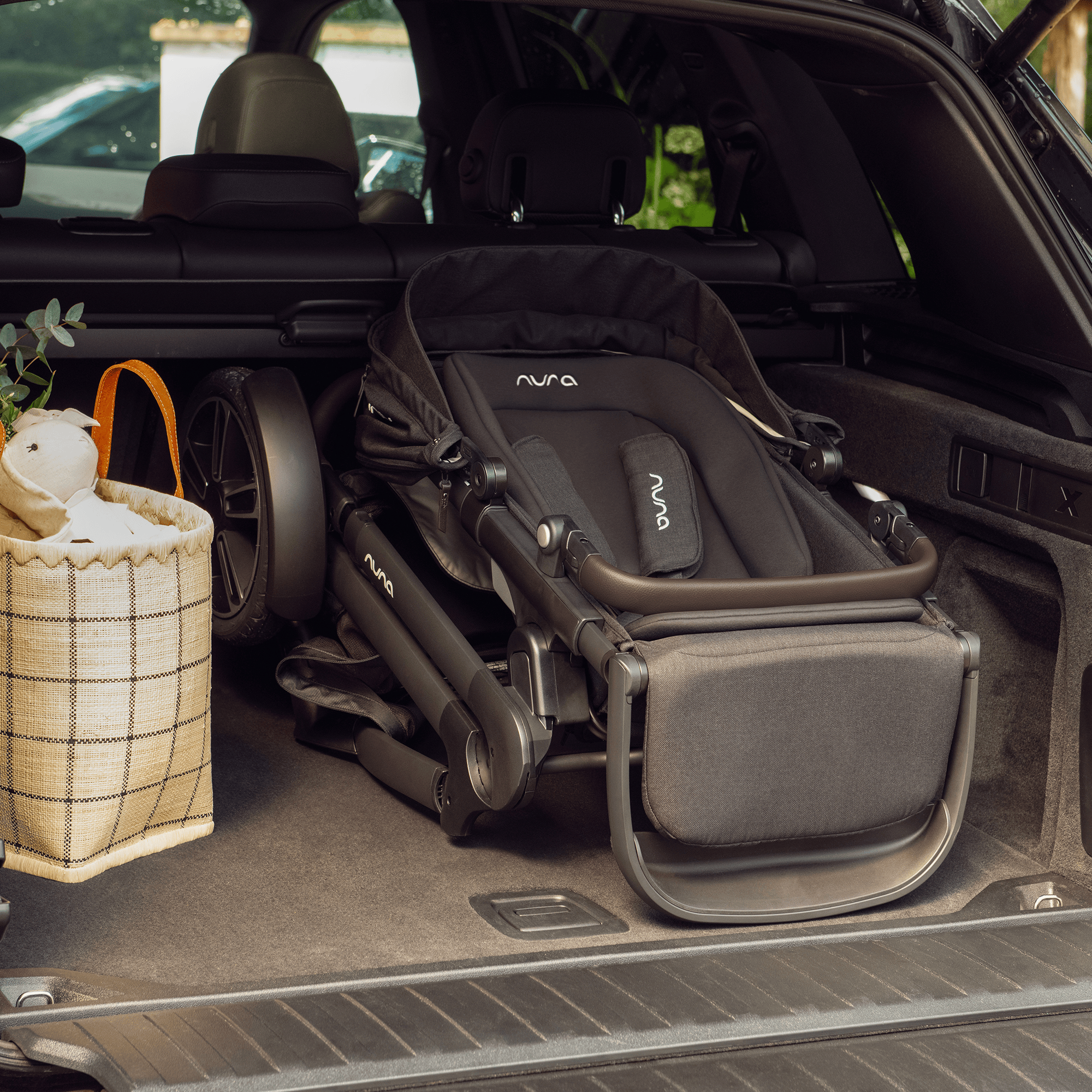 Kombi-Kinderwagen, nuna, Schwarz – Produktansicht