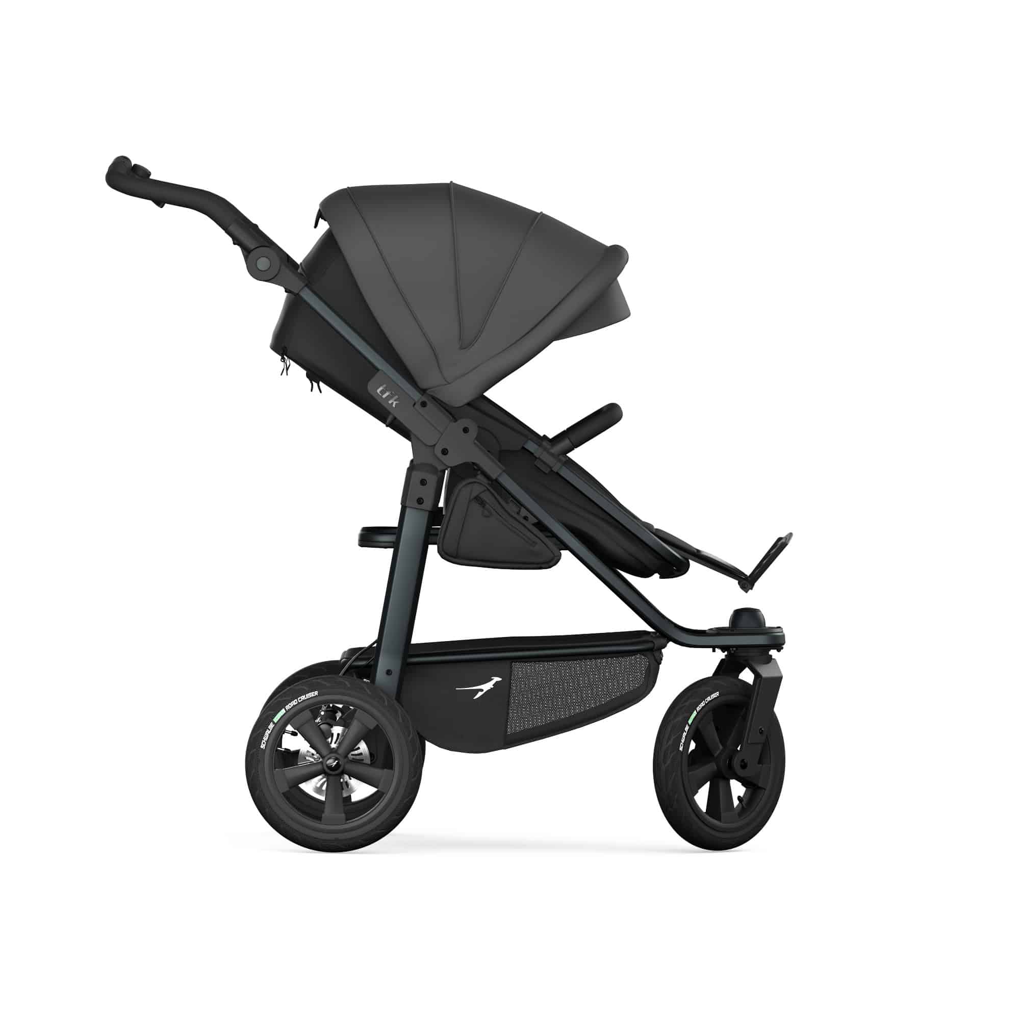 Kombi-Kinderwagen, tfk, Grau – Produktansicht