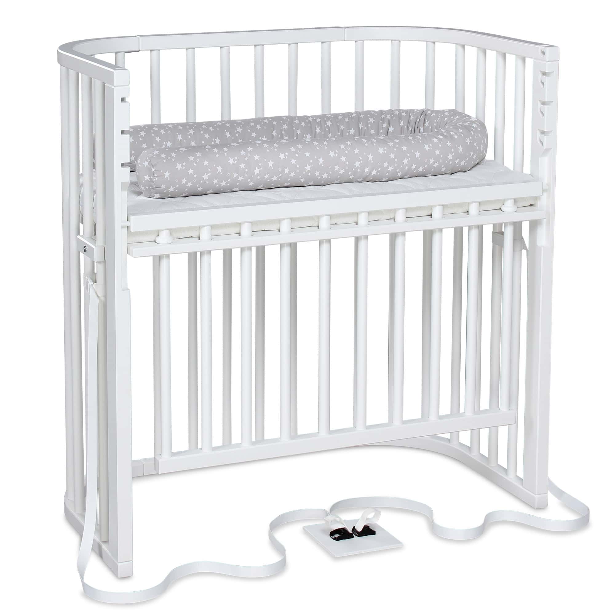 Beistellbetten, babybay, Weiß – Produktansicht