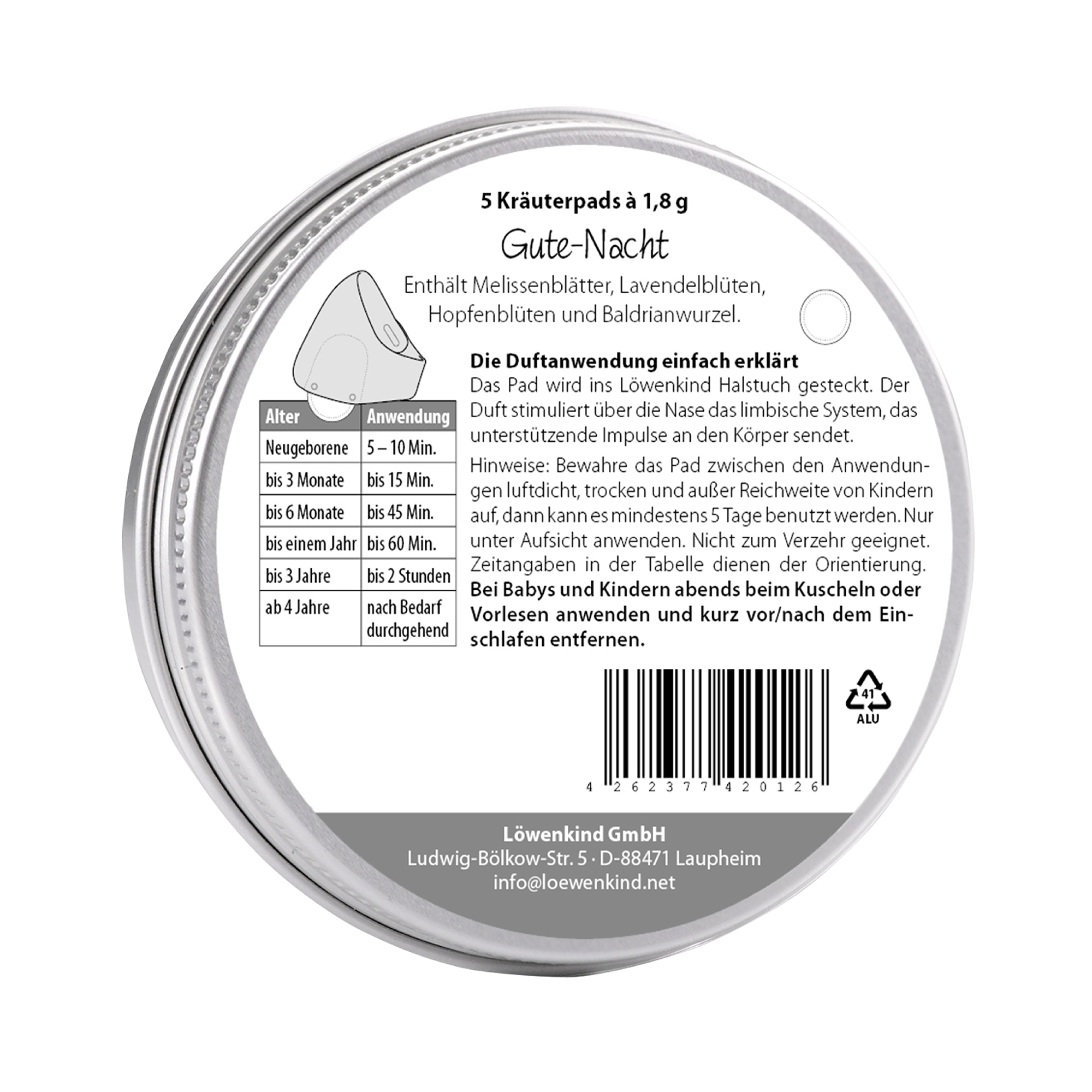 Hausapotheke, Löwenkind, Mehrfarbig – Produktansicht