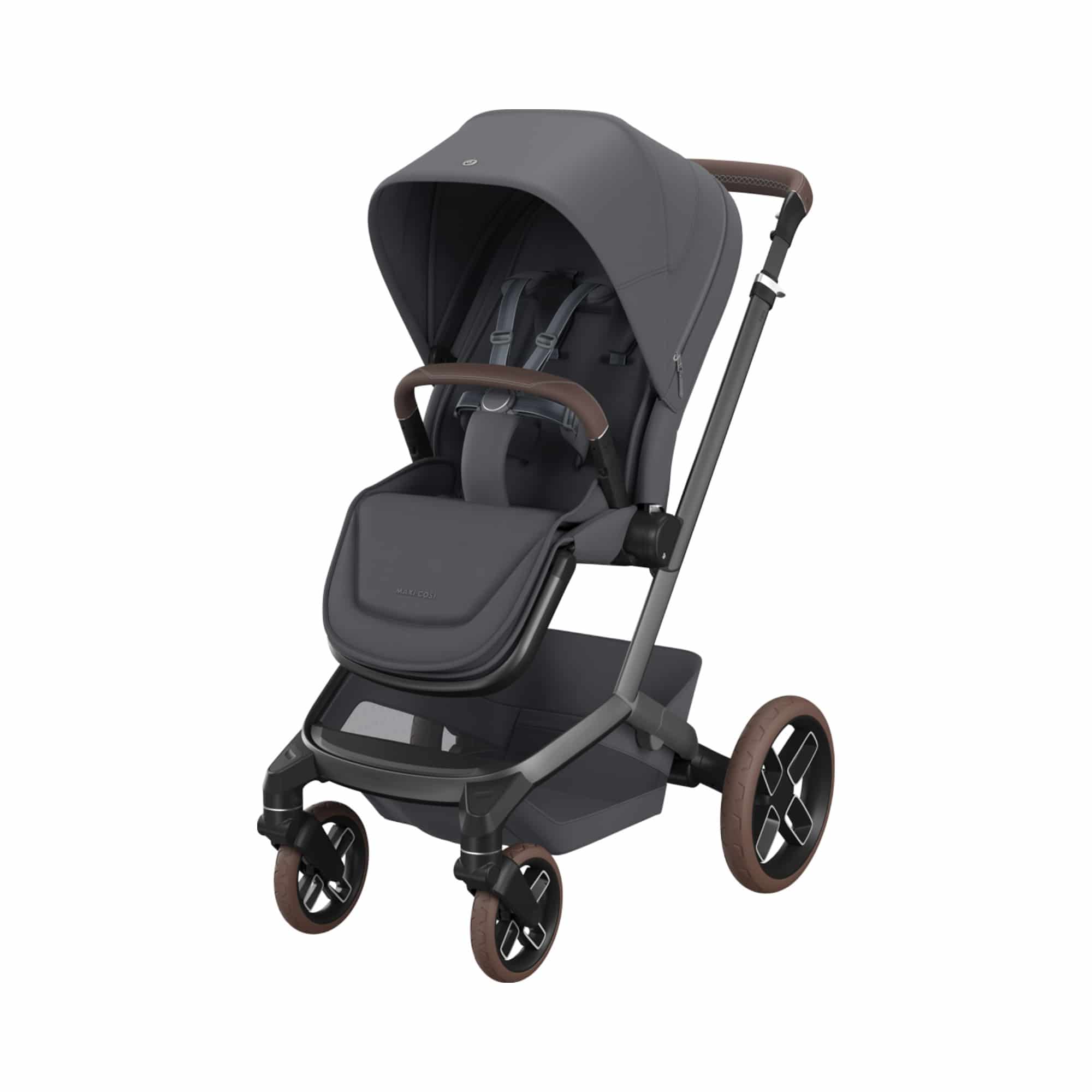 MAXI-COSI Premium, Grau – Besonderheit: hervorragender Fahrkomfort dank All-Terrain Räder und beidseitige CosiCruise-Federung