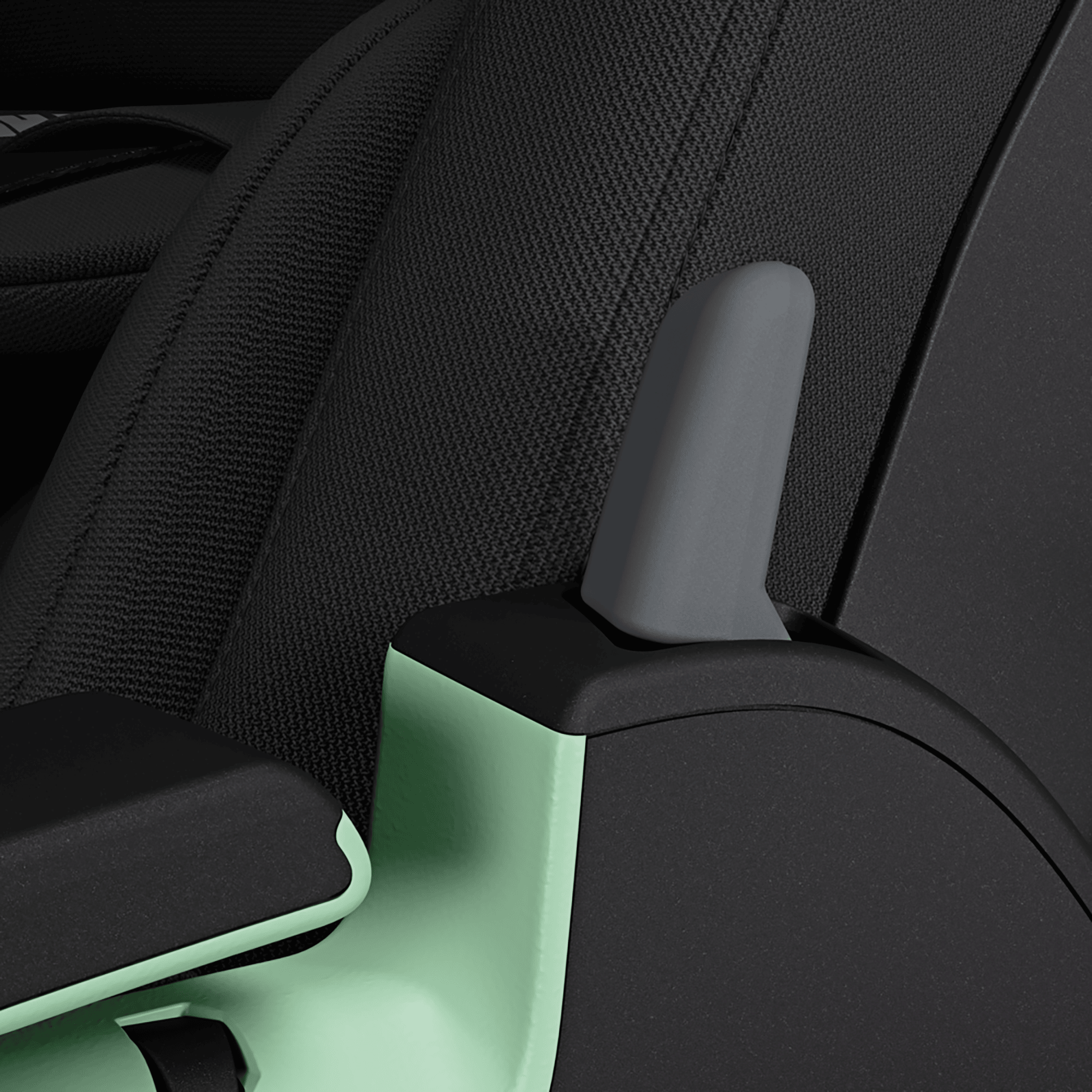 Babyschalen 0-13 kg, Gruppe 0+, THULE, Schwarz – Produktansicht