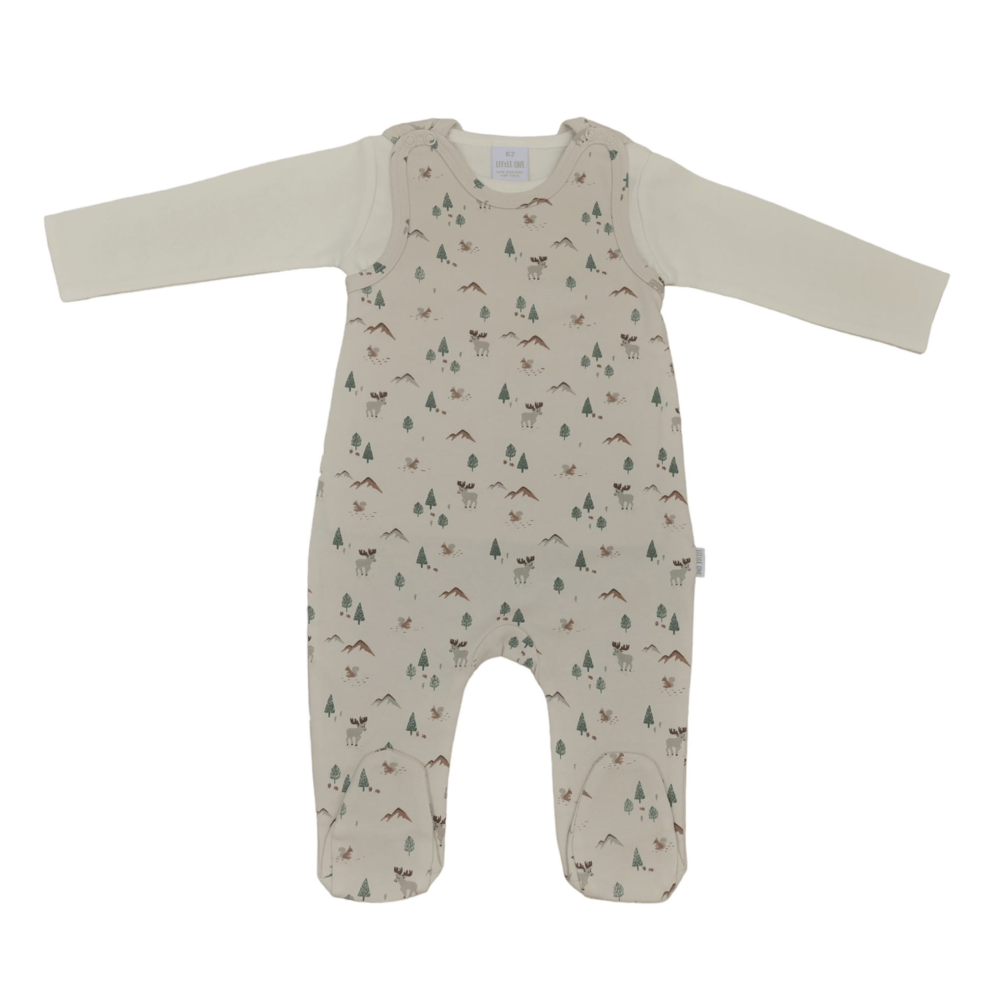 Strampler-Set Elch LITTLE ONE Beige M2000585027803 1