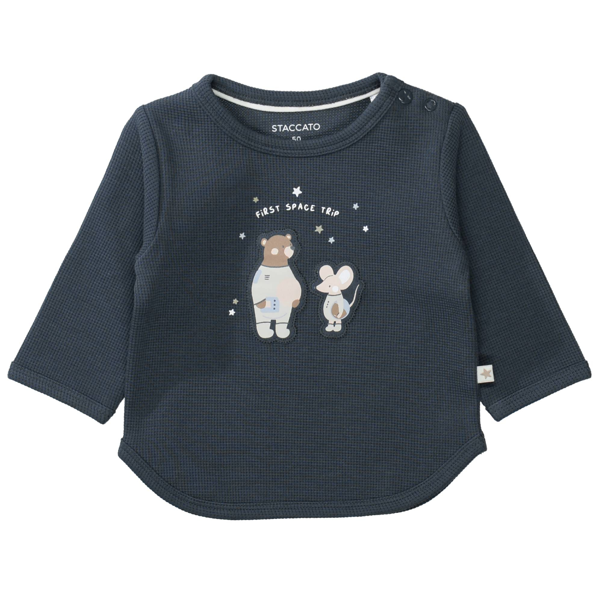 Langarmshirts, STACCATO, Blau – Produktansicht