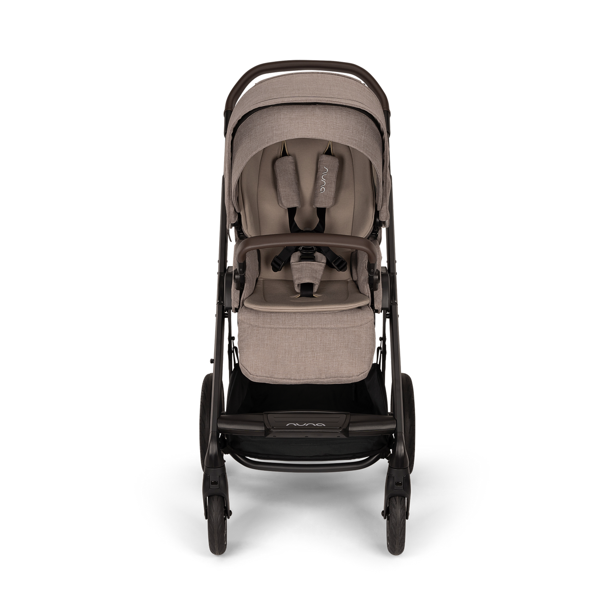 Kombi-Kinderwagen, nuna, Braun – Produktansicht