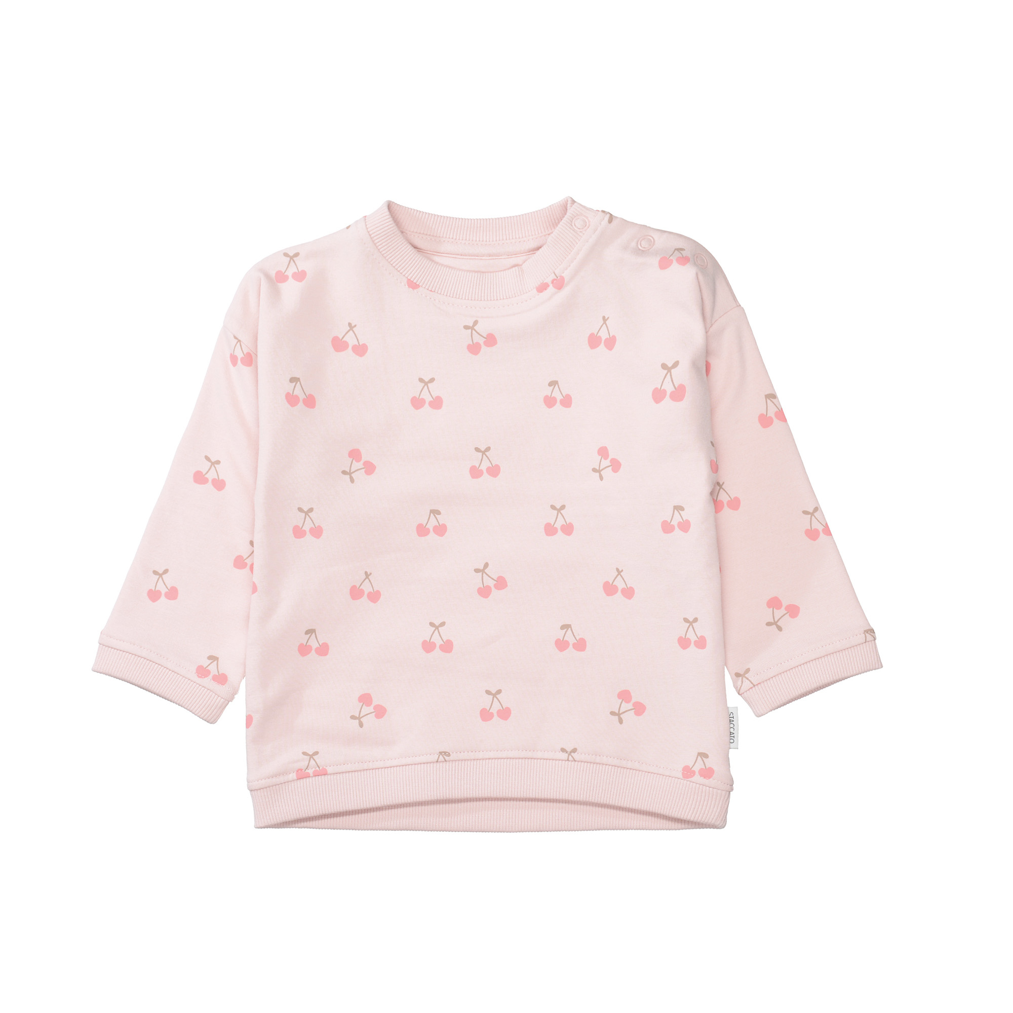 Pullover & Sweatshirts, STACCATO, Pink – Besonderheit: aus 95% Baumwolle