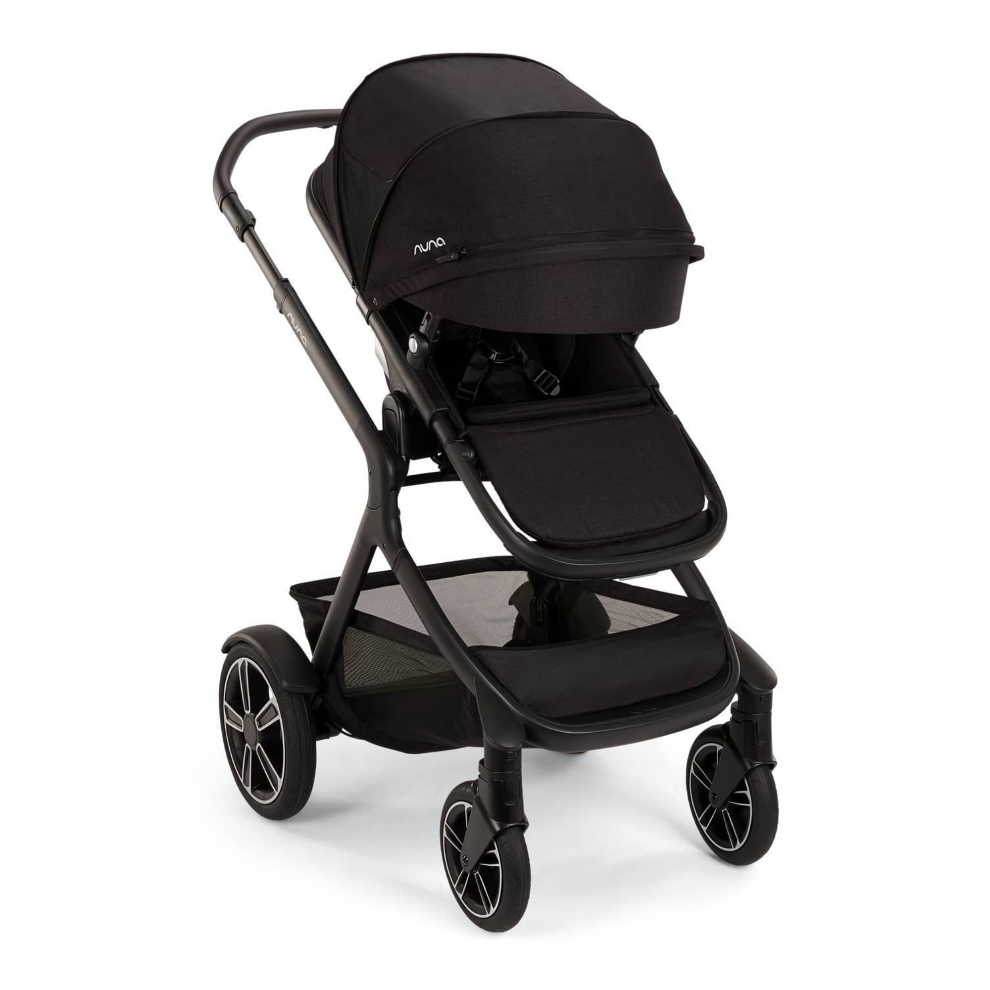 Kombi-Kinderwagen, nuna, Schwarz – Produktansicht