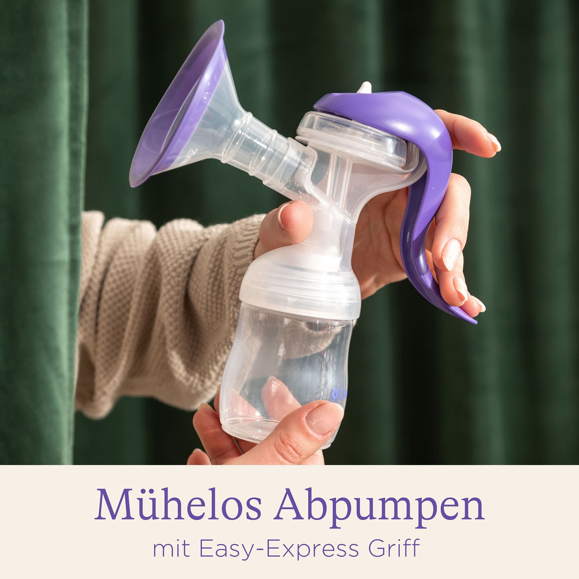 Handmilchpumpen, Lansinoh, Transparent – Produktansicht