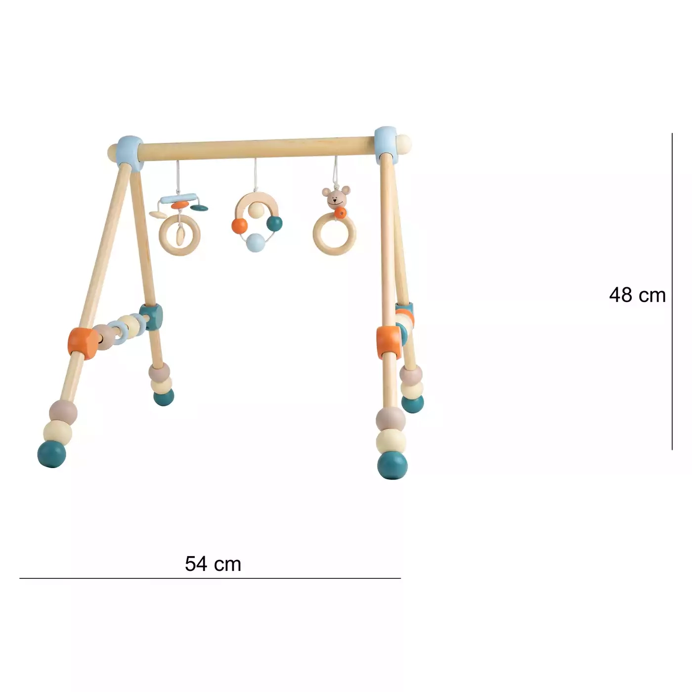 Spielbögen, bieco, Blau – Produktansicht