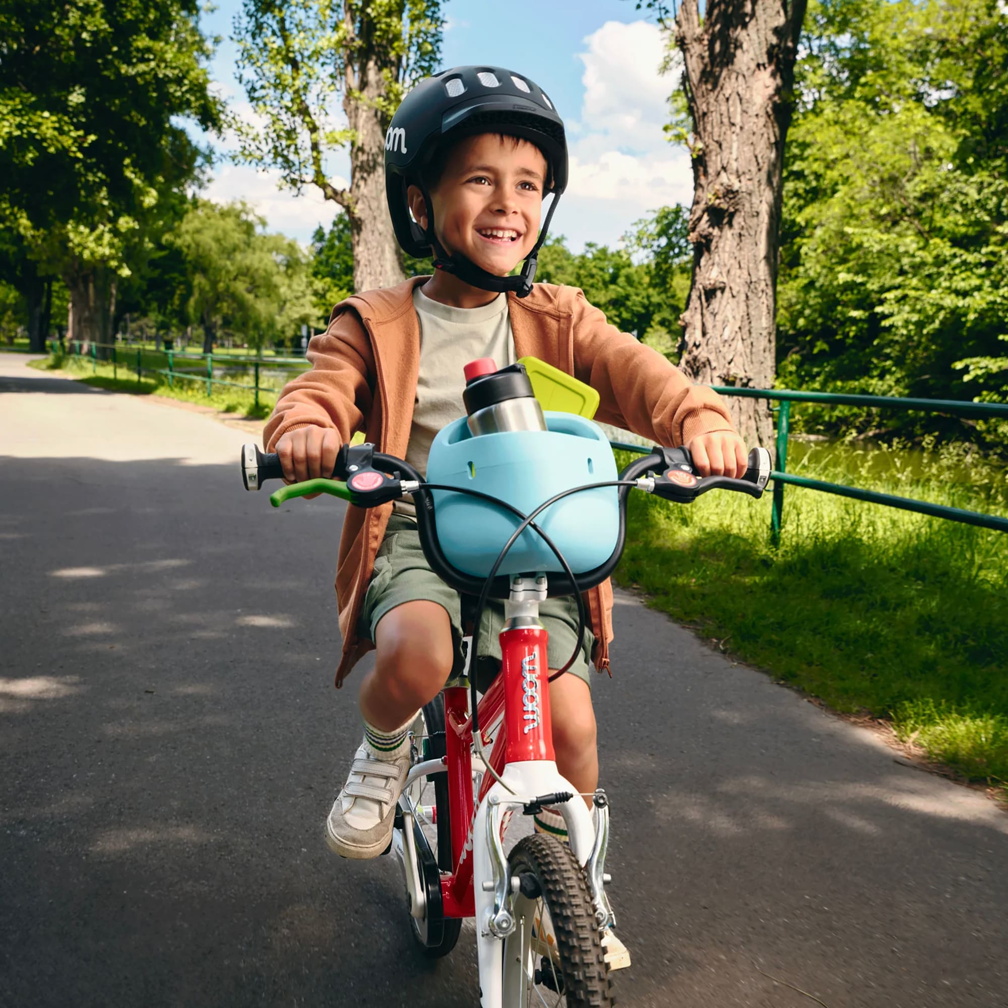 Laufräder, Woom, Blau – Besonderheit: aus BPA-freiem, flexiblem und wetterbeständigem Material