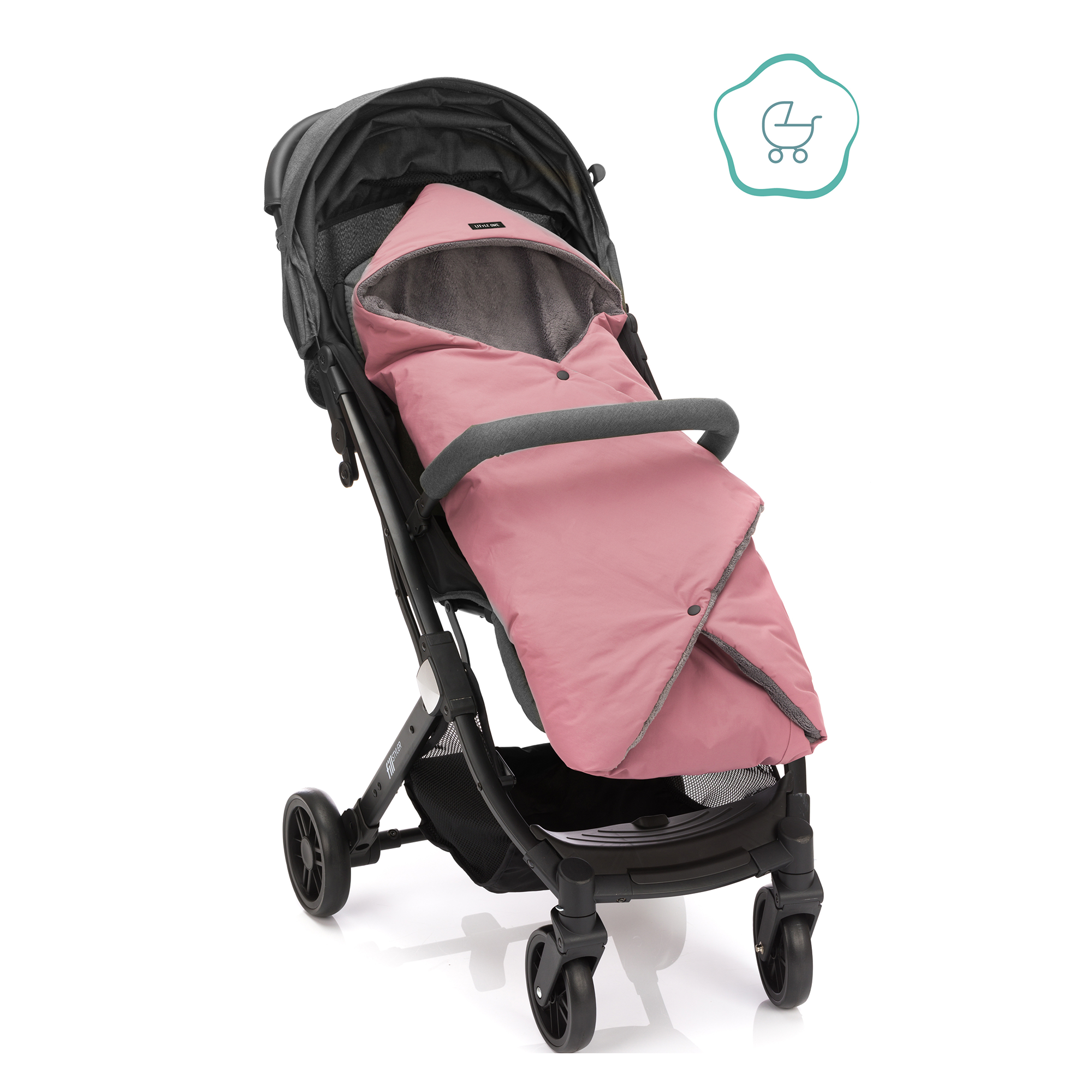 Einschlagdecken & Decken, LITTLE ONE, Pink – Produktansicht