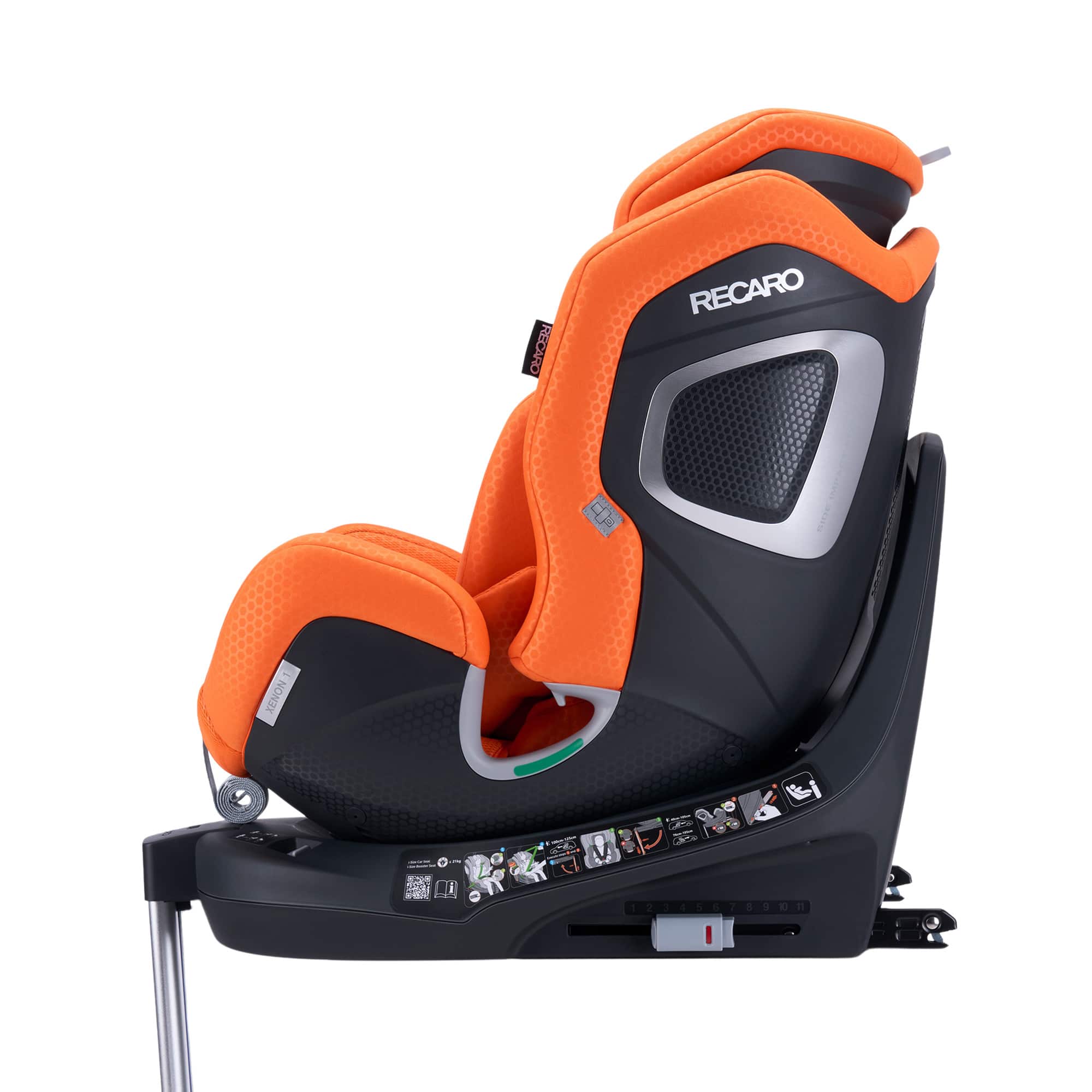 Reboarder 0-18 kg, Gruppe 0+/1, RECARO, Orange – Produktansicht
