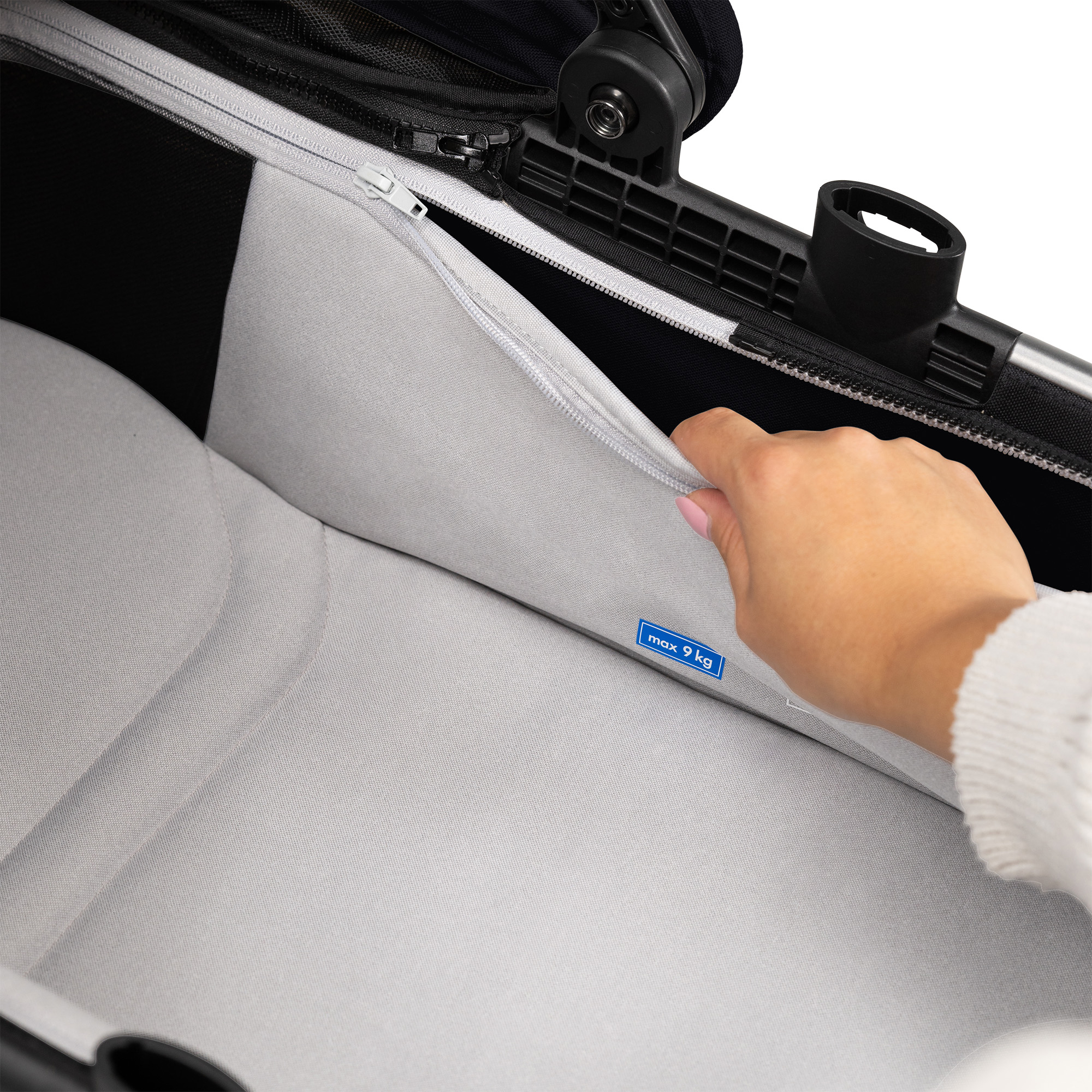 Kombi-Kinderwagen, JOOLZ, Schwarz – Produktansicht