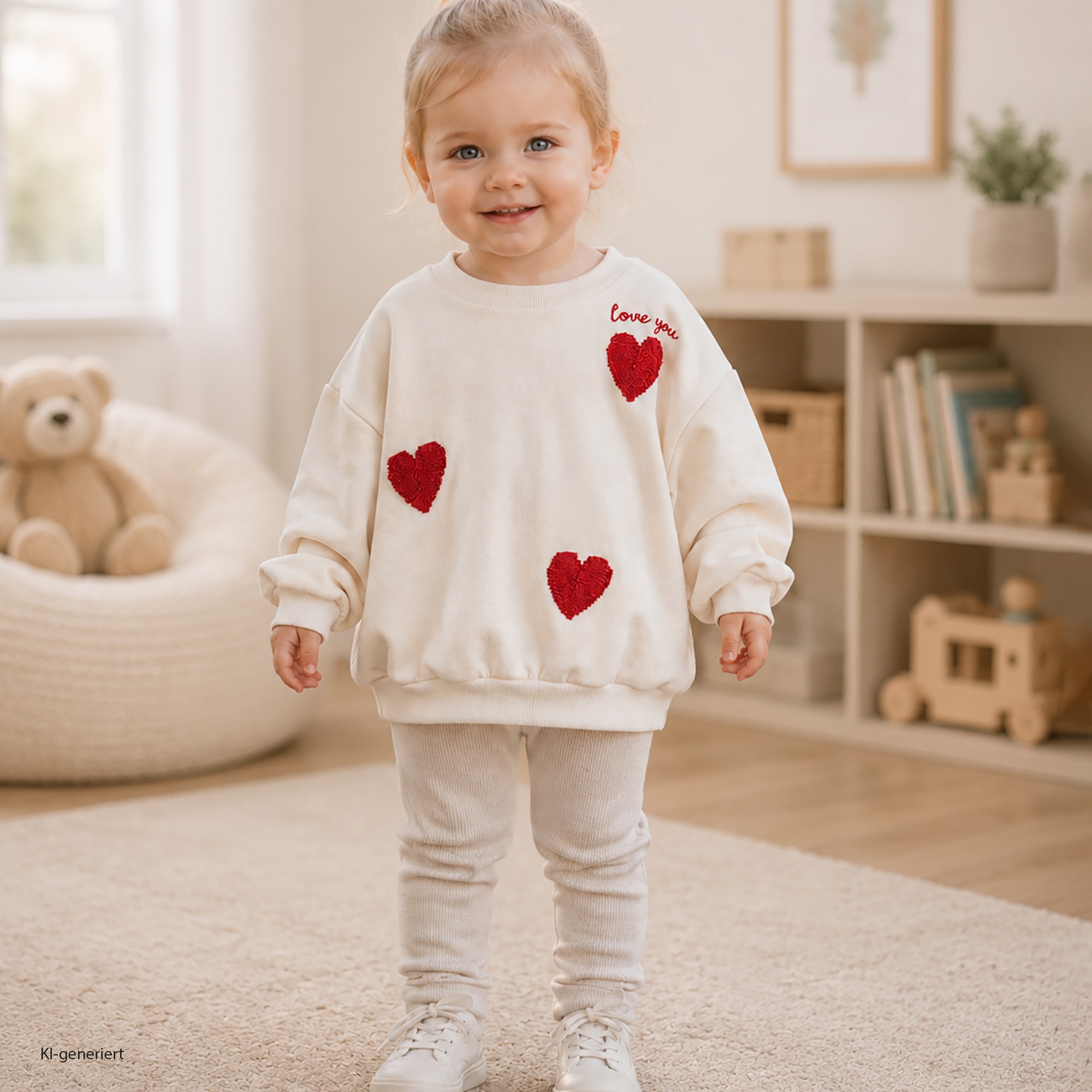 Pullover & Sweatshirts, LITTLE, Weiß – Produktansicht