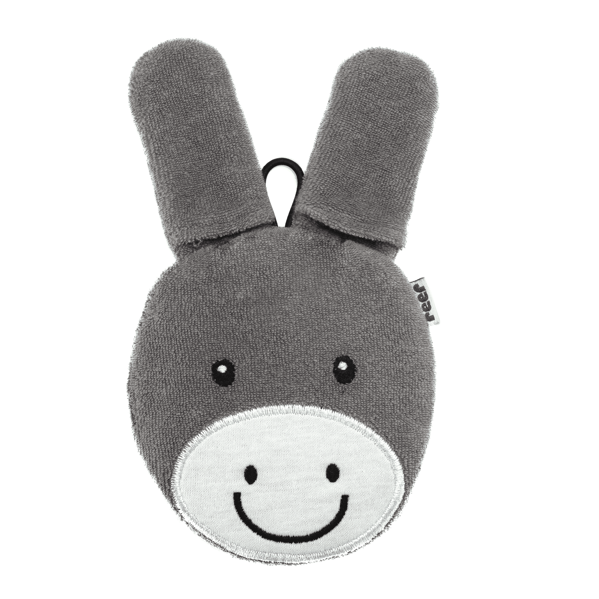 Waschlappen, reer, Grau – Produktansicht