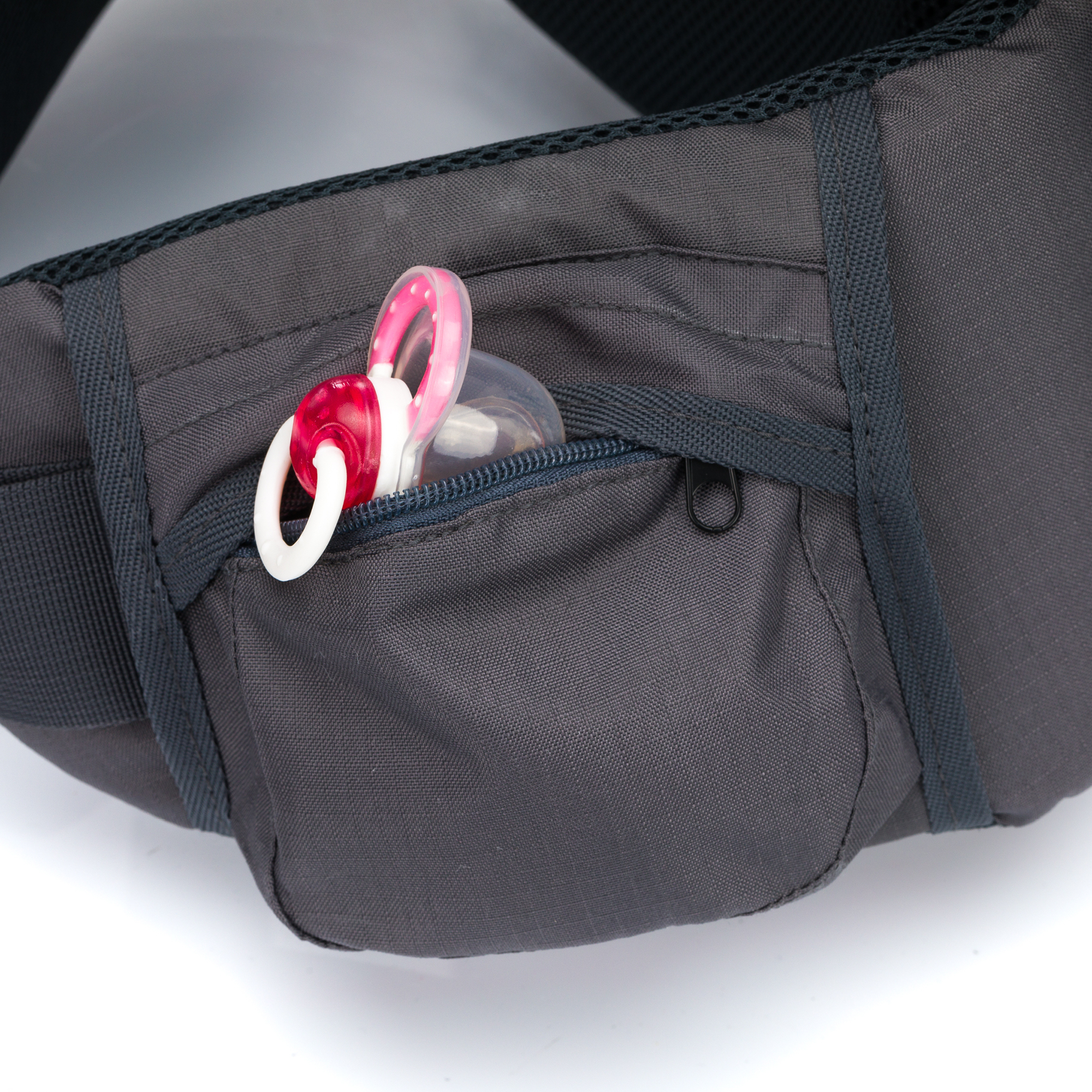 Rückentragen, fillikid, Grau – Produktansicht