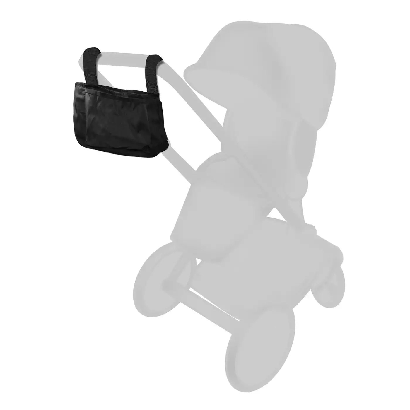 Kinderwagen Taschen, B.O. StartKlar, Schwarz – Produktansicht