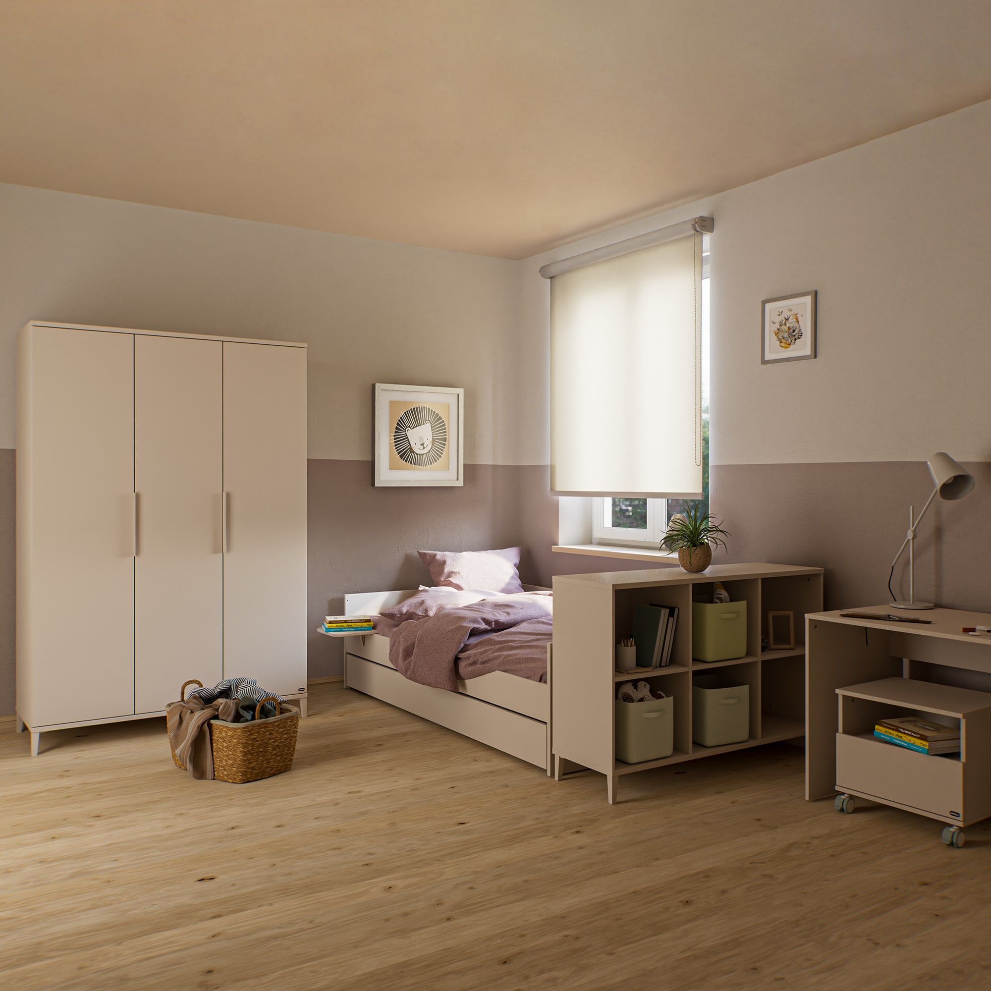 Babybetten, Yuny by PAIDI, Beige – Produktansicht