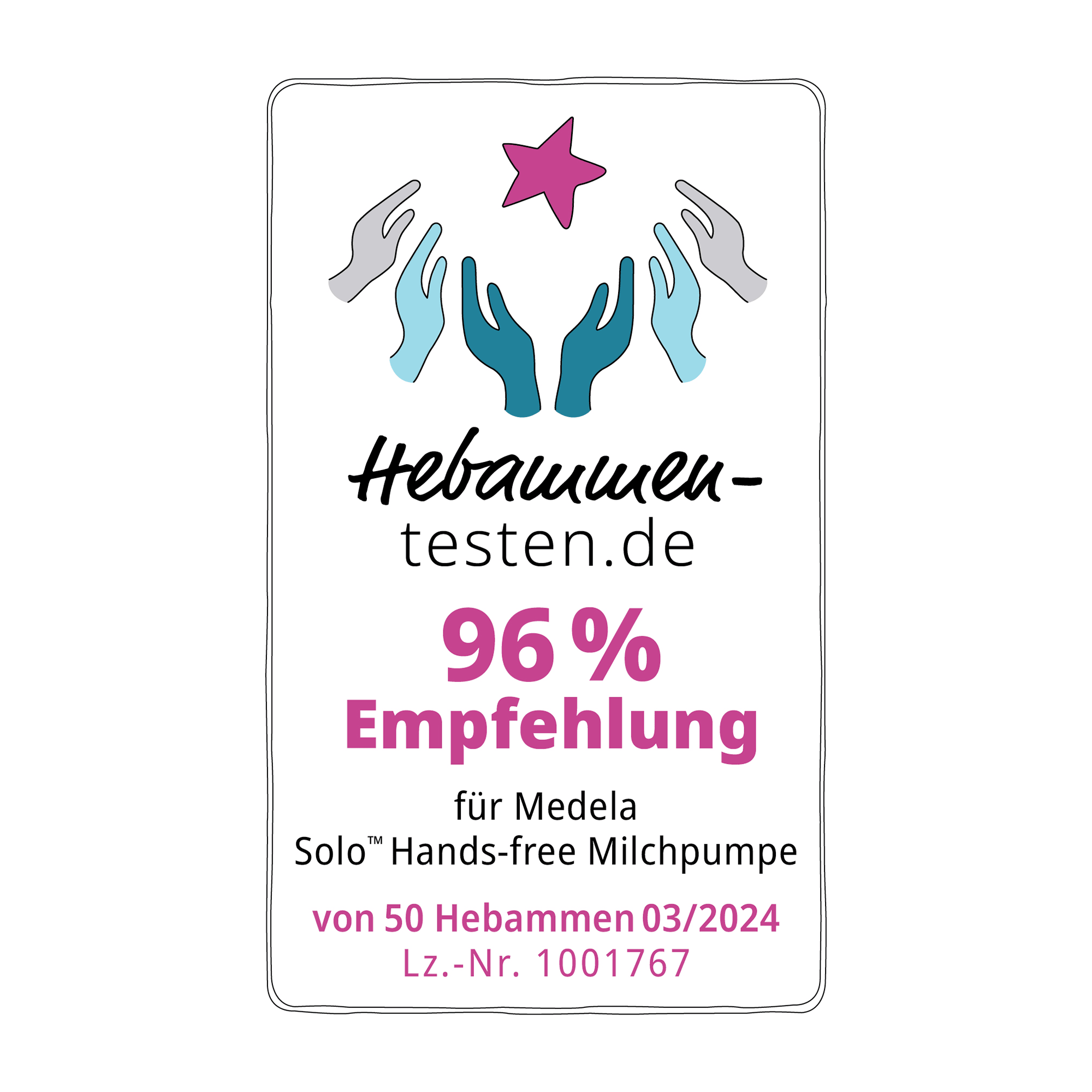 Hands Free Milchpumpen, medela, Gelb – Produktansicht