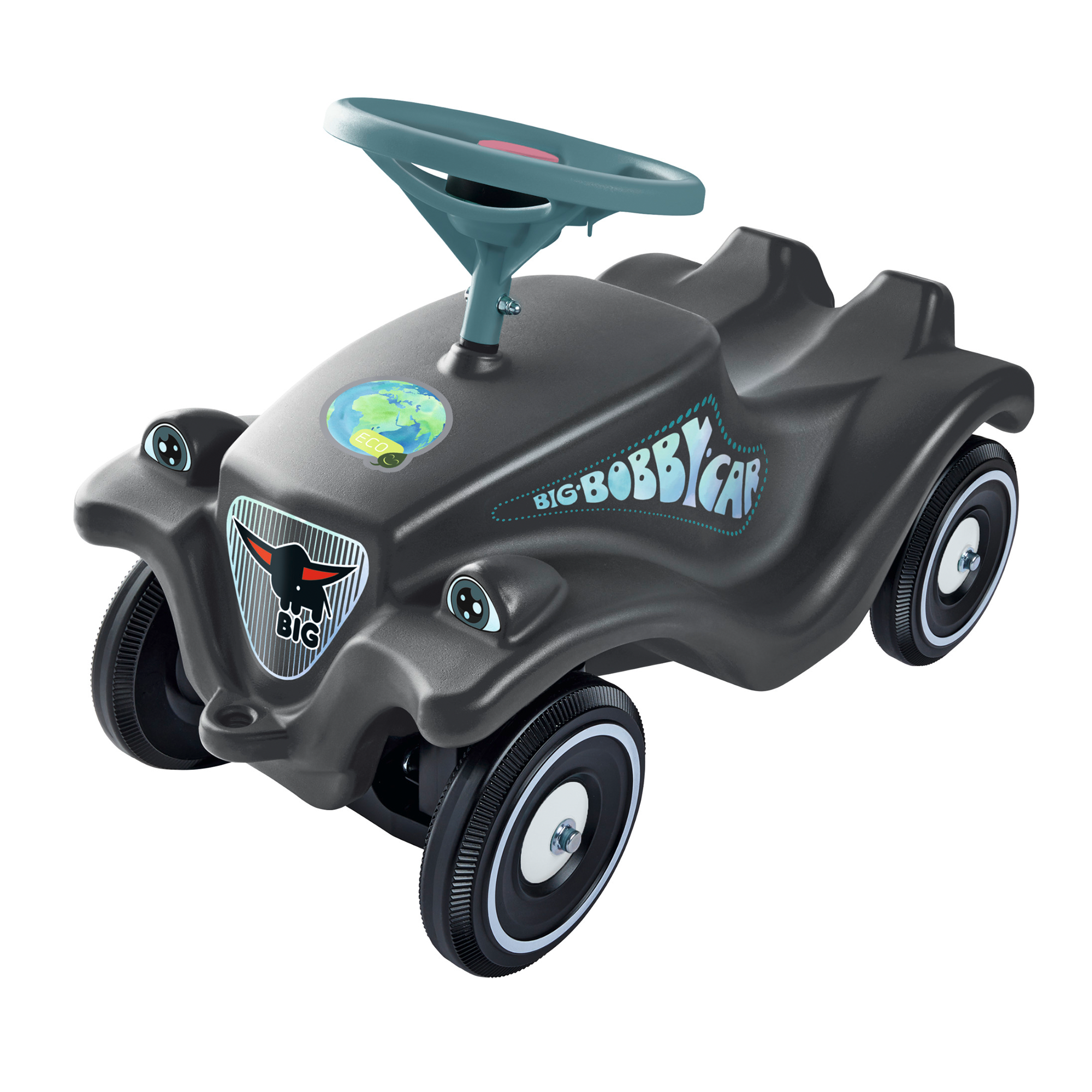 Bobby Car & Zubehör, BIG, Grau – Besonderheit: aus recycelten Materialien