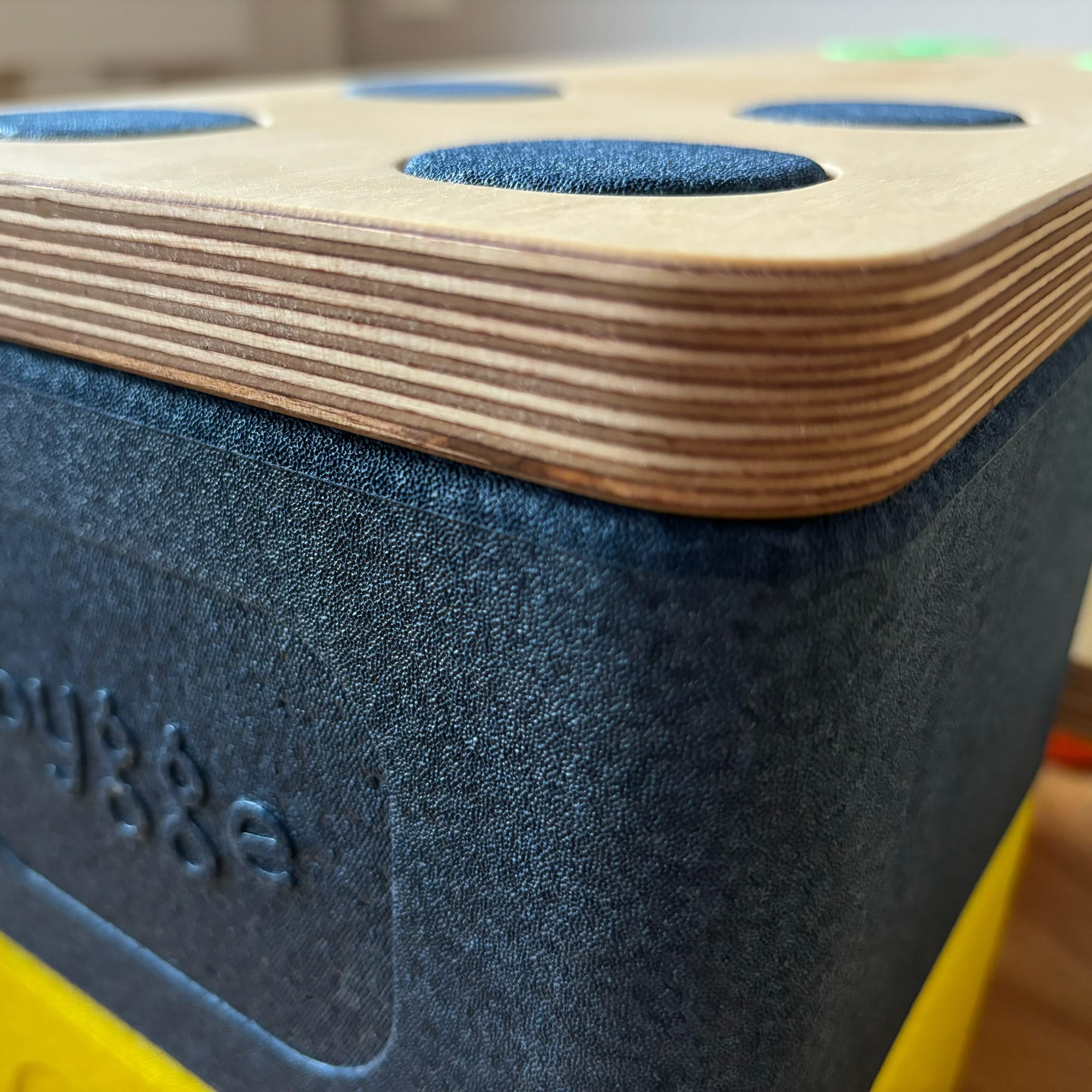 Schaumstoff Bausteine, Bygge, Beige – Produktansicht