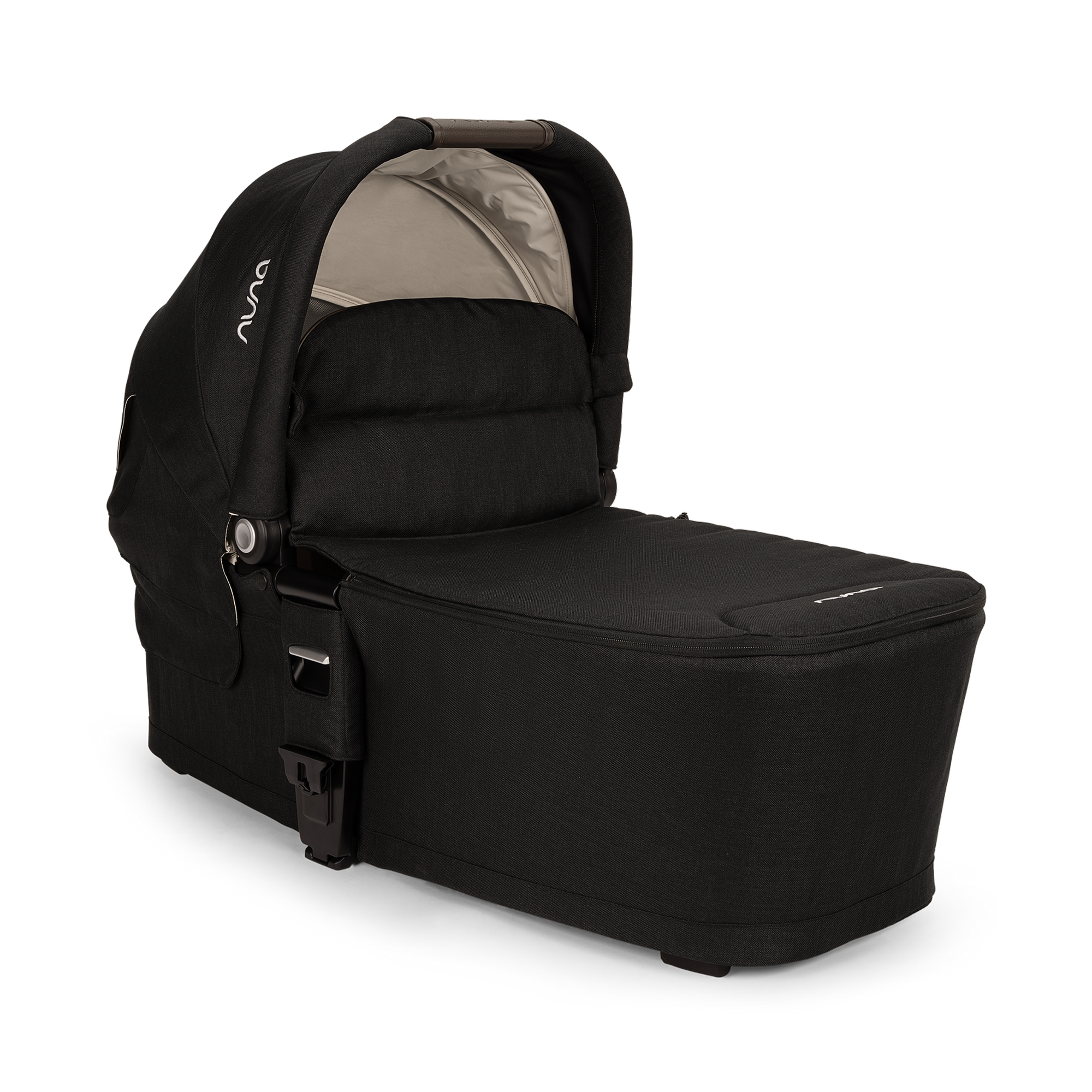 Kombi-Kinderwagen, nuna, Schwarz – Produktansicht